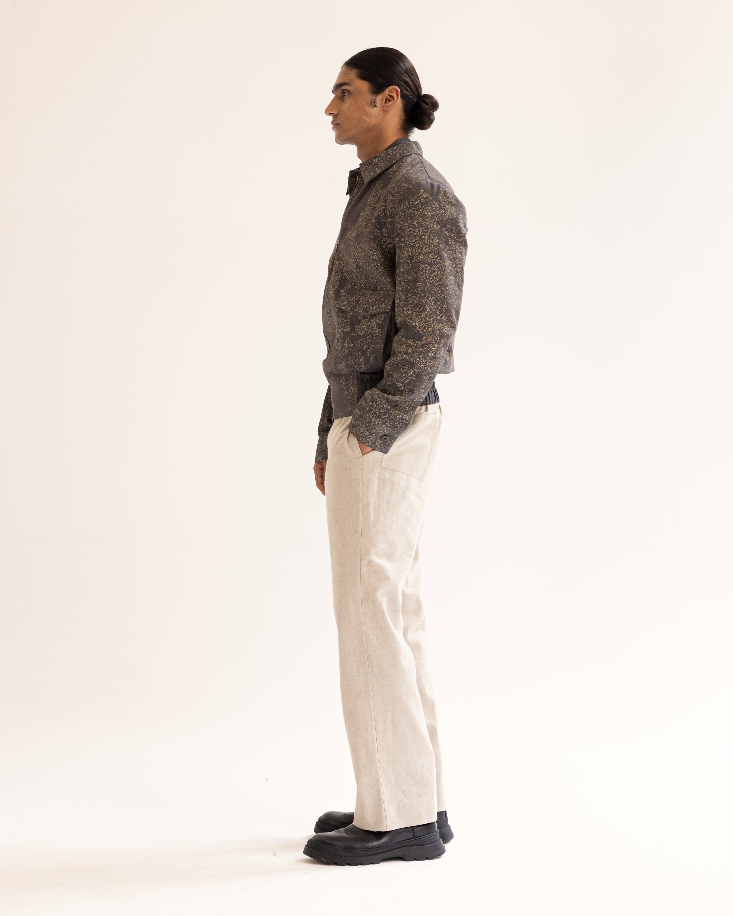 COUNTRYMADE Jackets Sandstorm Bomber Jacket veste bomber en denim imprimé