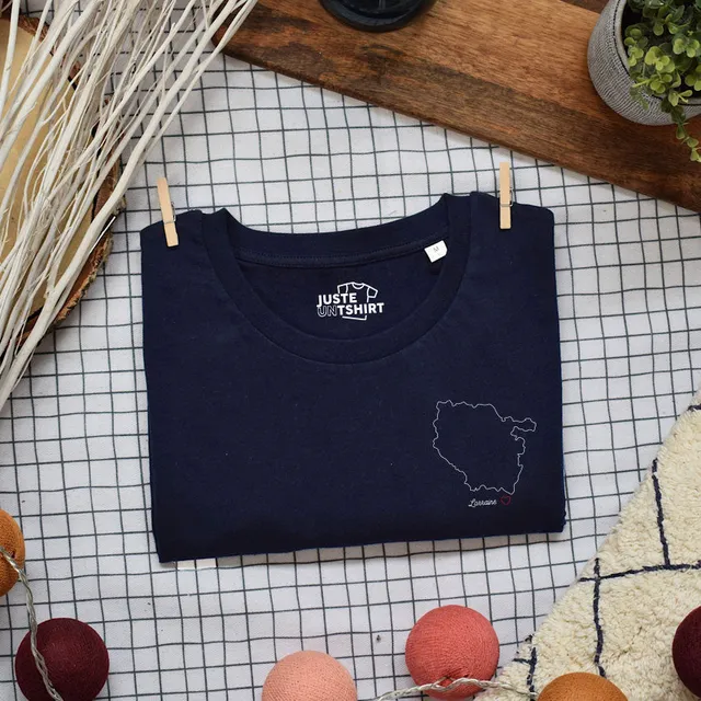 Juste Un T-shirt T-shirts Brodés Lorraine t-shirt brodé