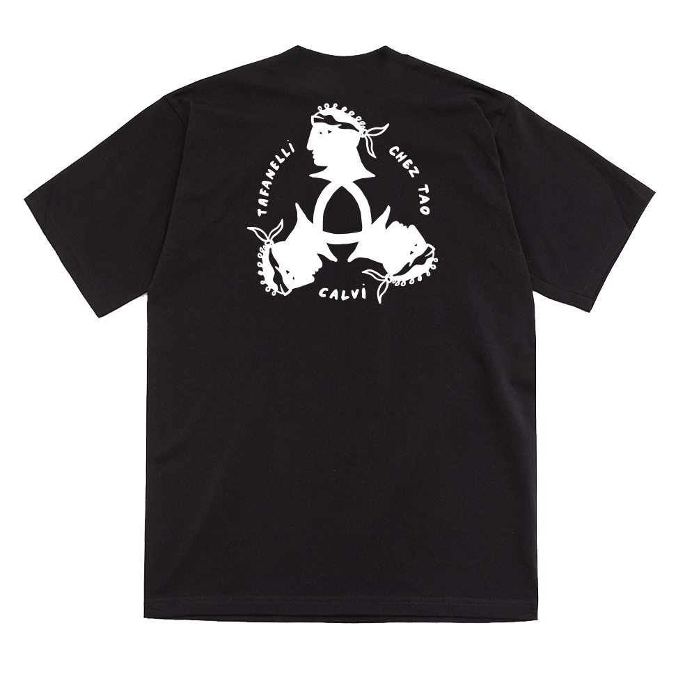 TAFANELLI T-Shirts Chez Tao t-shirt noir