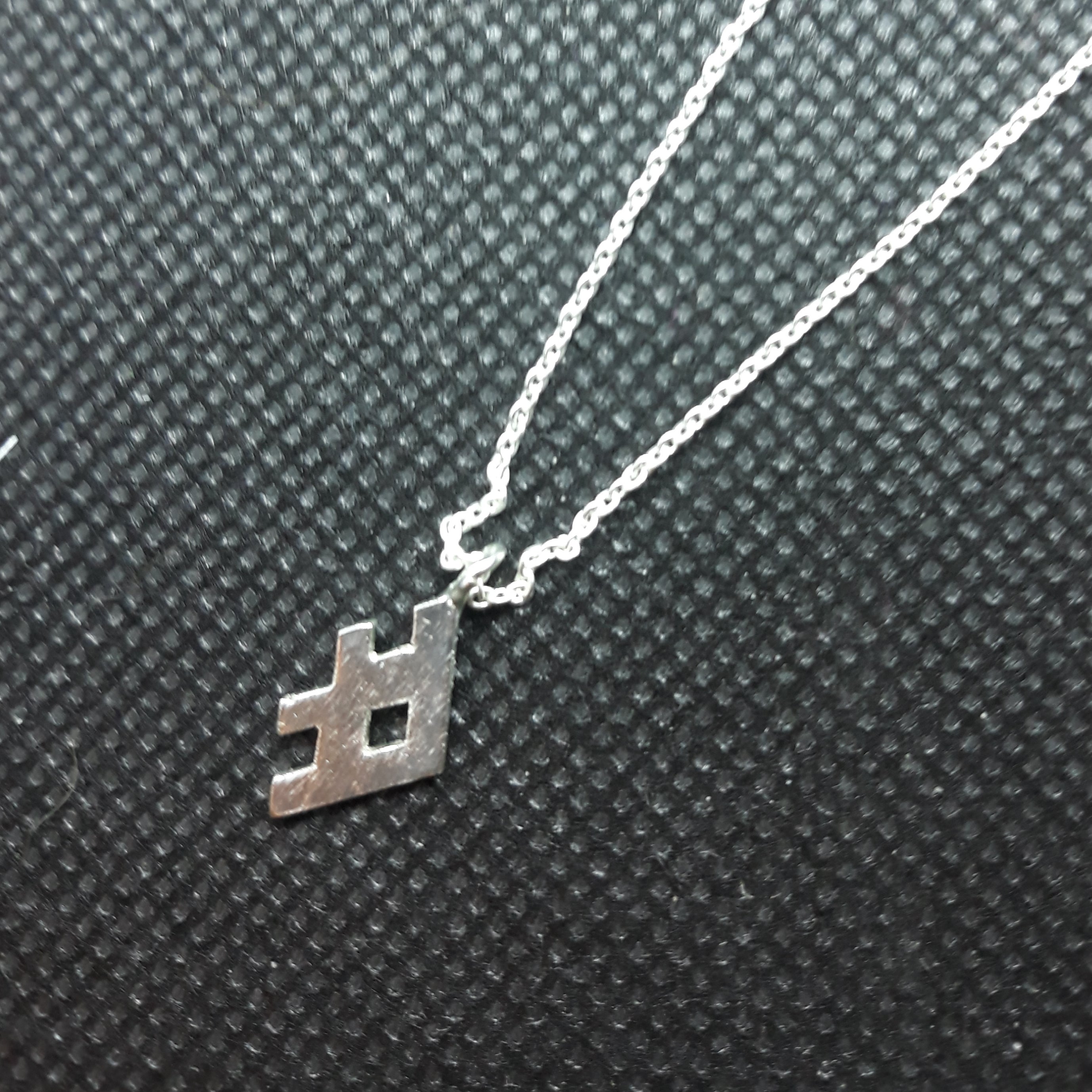Sourire Multicolore Colliers Petit poisson collier pendentif plaqué argent