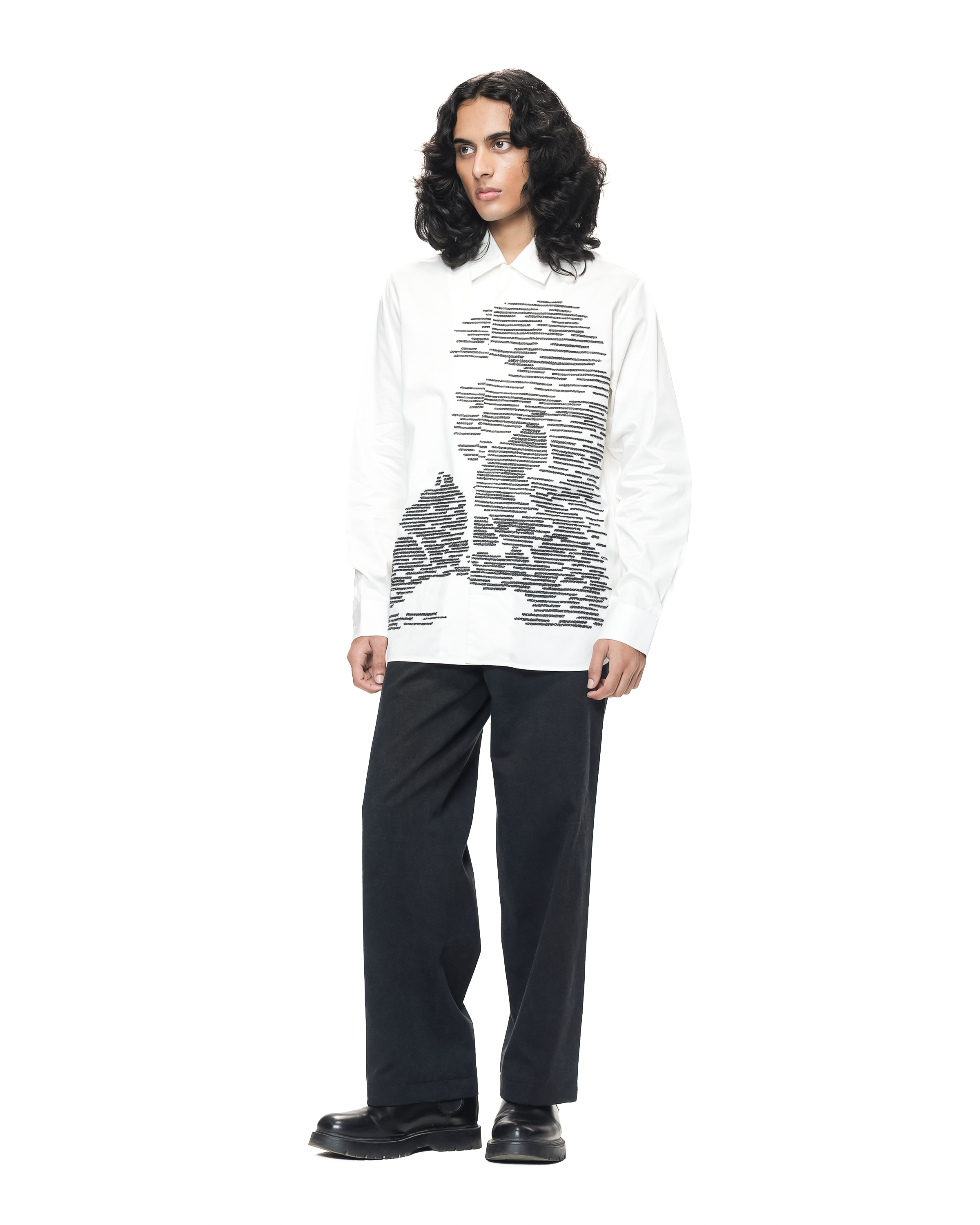 COUNTRYMADE Shirts Faded Memories Shirt chemise en coton brodée