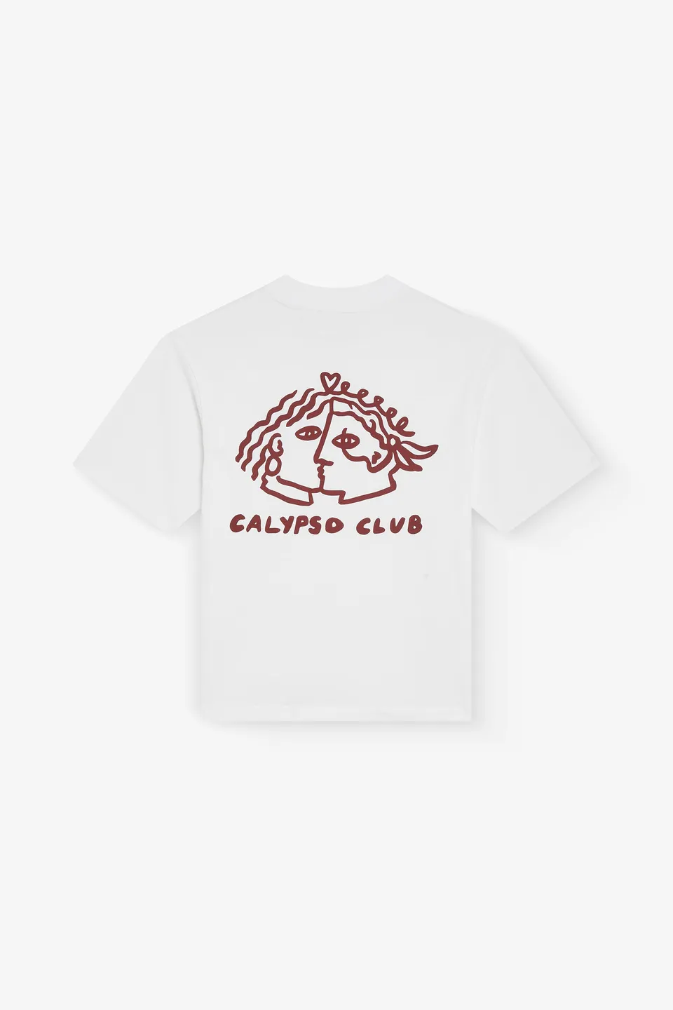TAFANELLI T-Shirts Le Calypso T-shirt motif amour