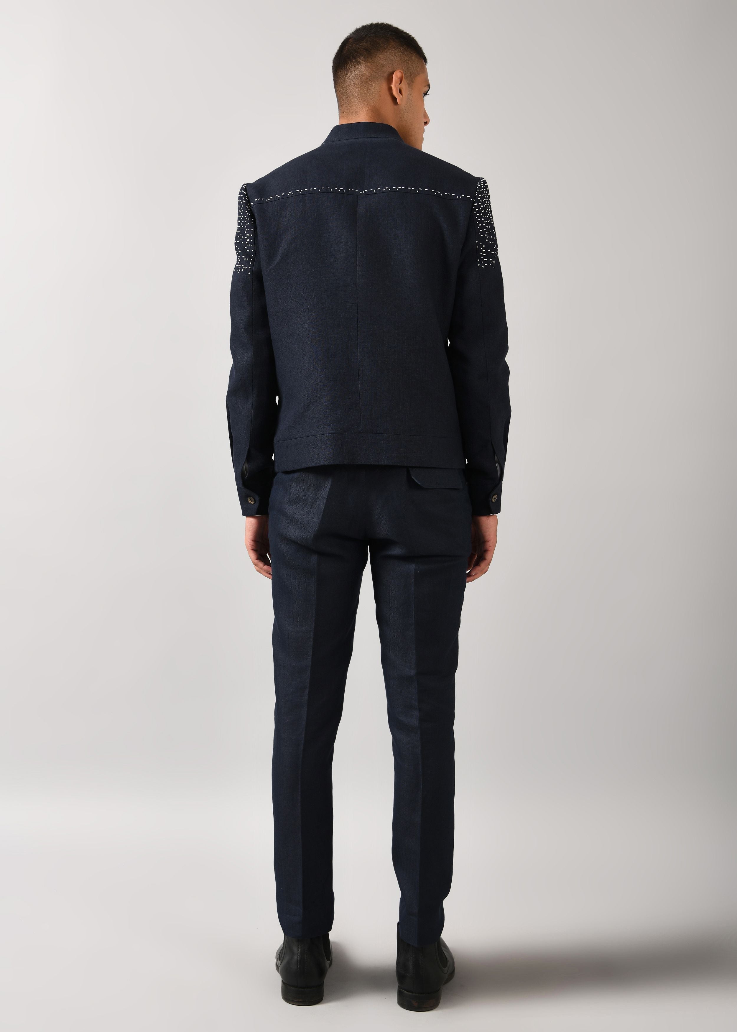 COUNTRYMADE Jackets MORSE CODE SHORT JACKET veste courte en lin