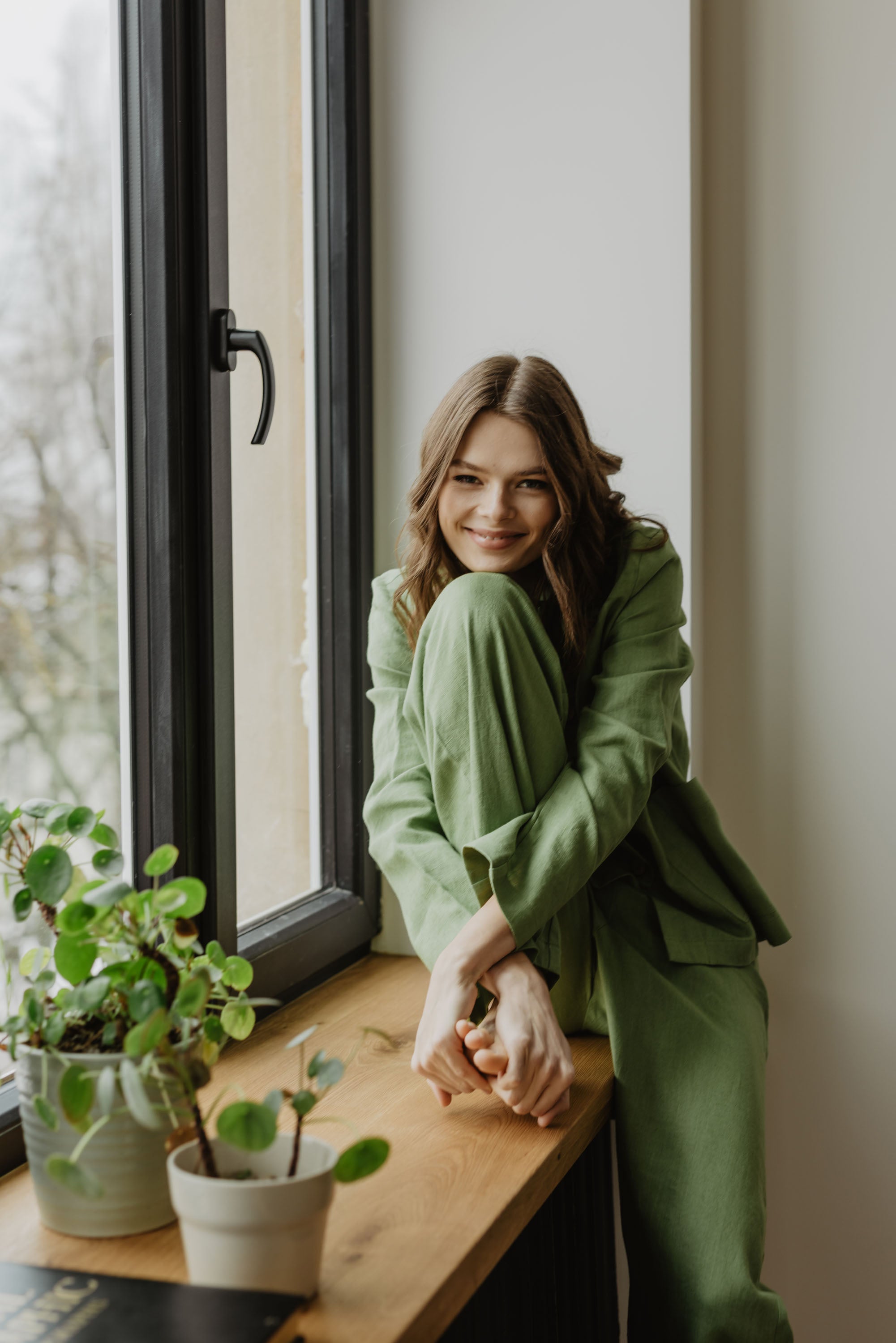 Laumė linen Linen Jackets Preila veste en lin jaune soleil XS