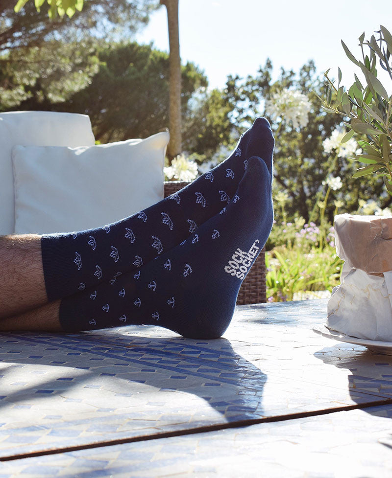 Juste Un T-shirt Chaussettes x Socksocket Les Gustave chaussettes dépareillées 36/40 pois