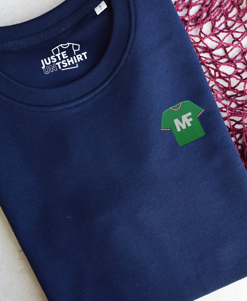 Juste Un T-shirt Sweats Brodés AS Saint Etienne sweat brodé