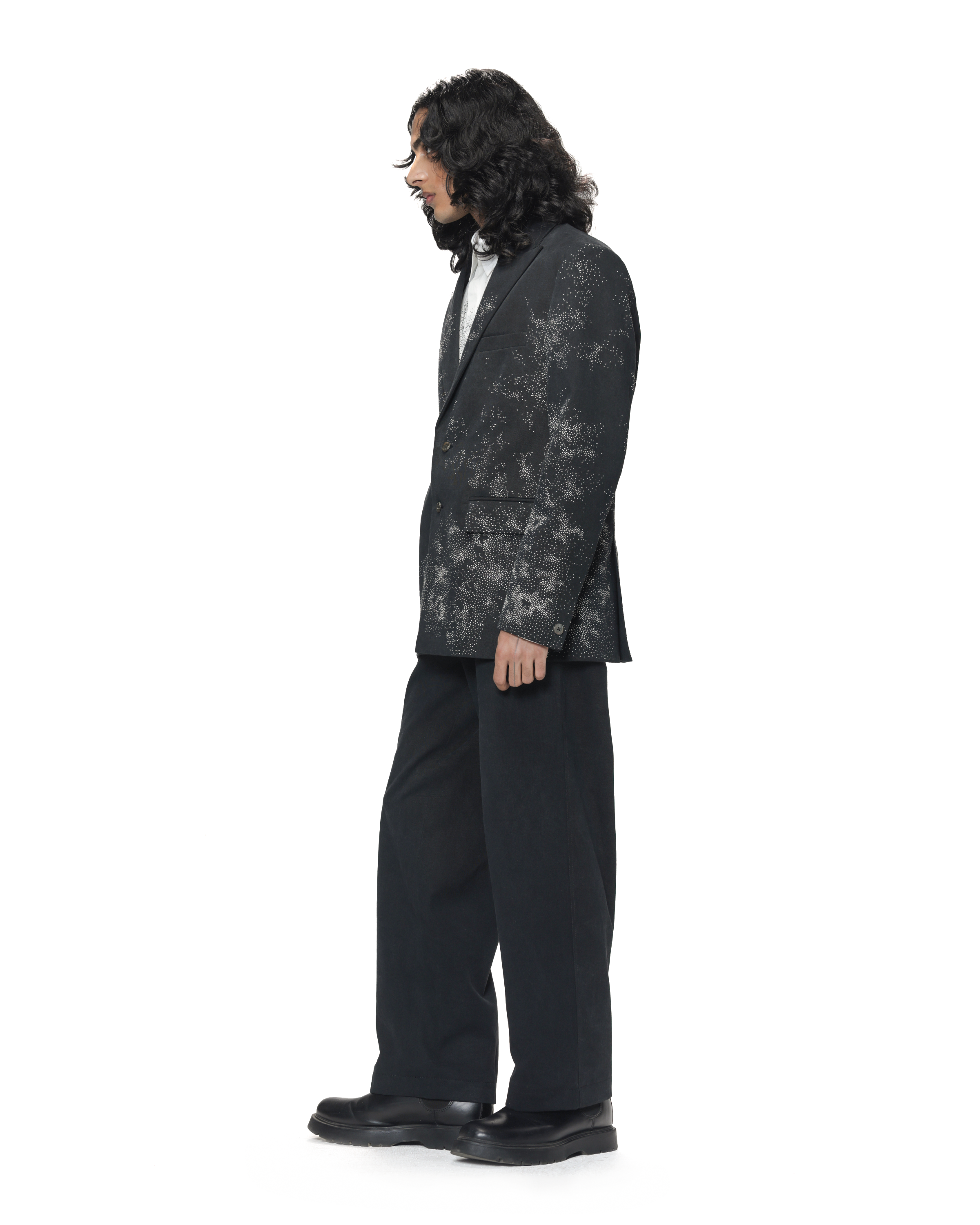 COUNTRYMADE Jackets Dust Cloud Blazer blazer denim coton brodé