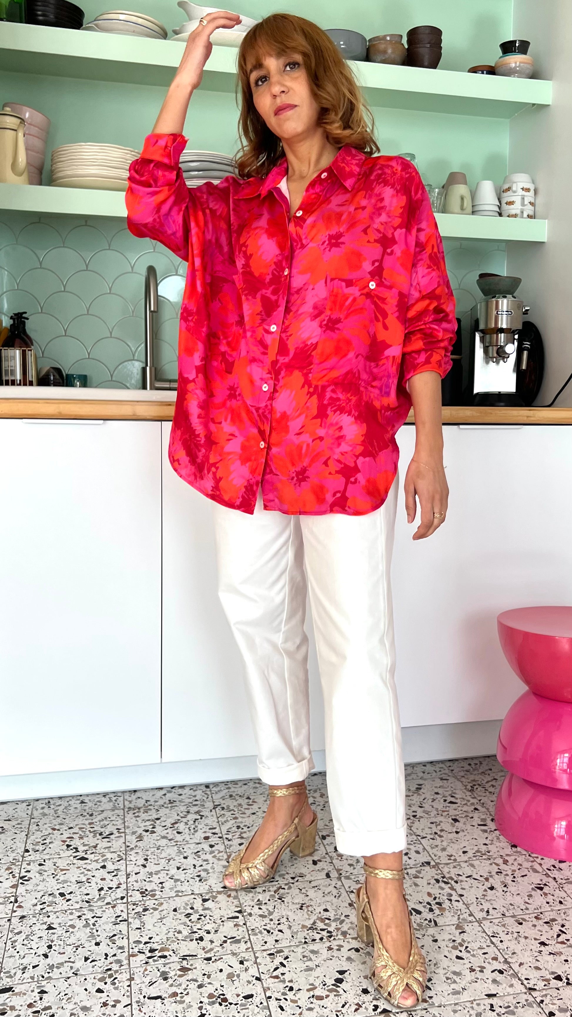PANTRUCHE Chemises HOLIDAY flowers chemise XS à fleurs