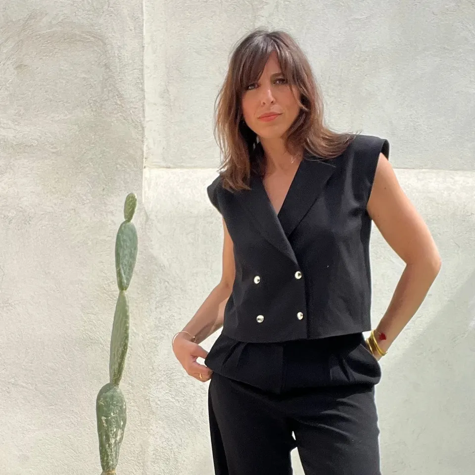 PANTRUCHE Vestes Veste sans manches CLYDE taille S noire courte