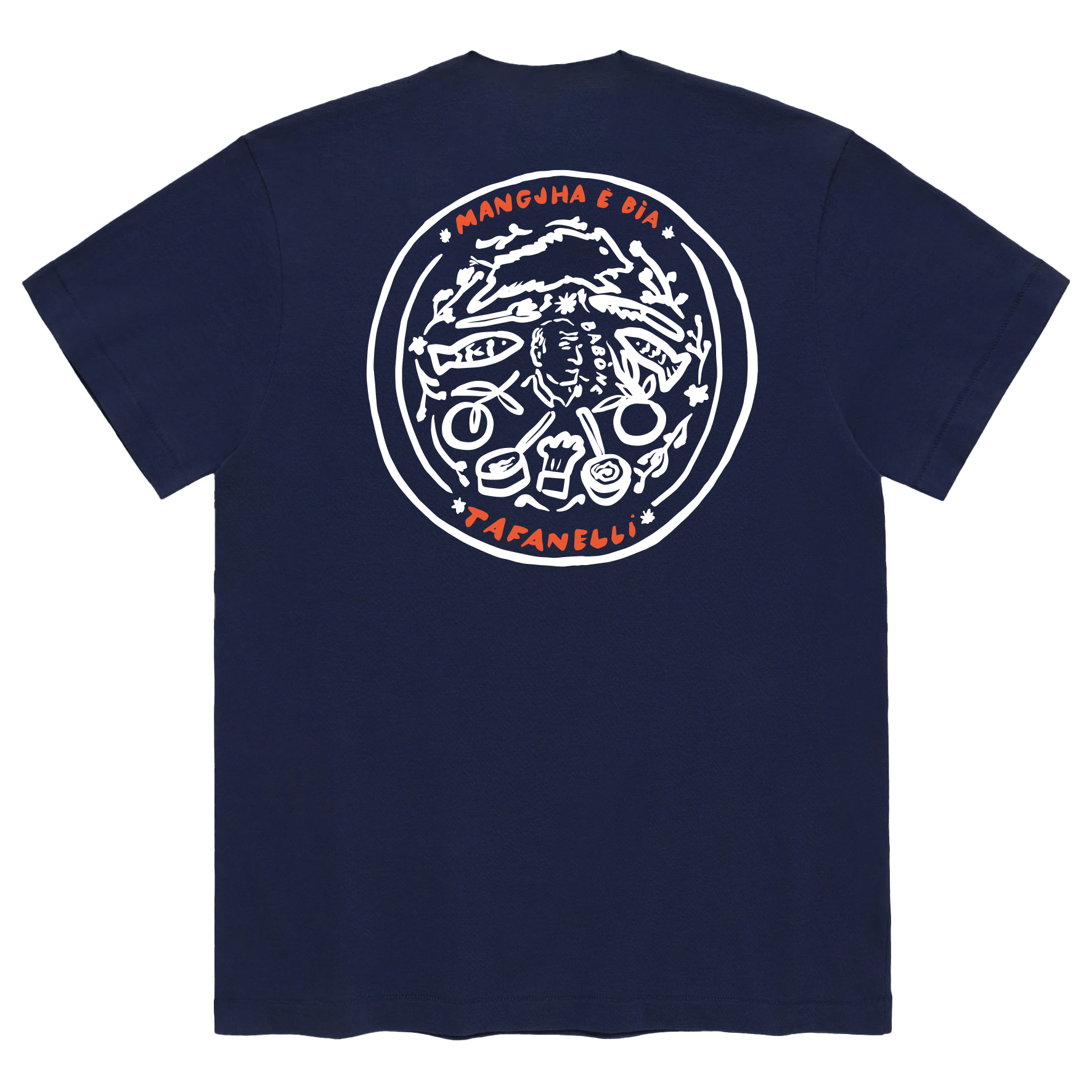 TAFANELLI Collaborations LE CHEF (MARIUS DRAGACCI x TAFANELLI) t-shirt