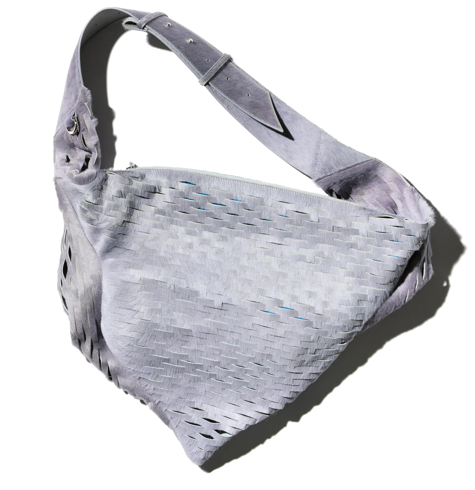 Kiko Kostadinov Bags FIORE Twisted Bag sac Stone Grey en cuir bovin