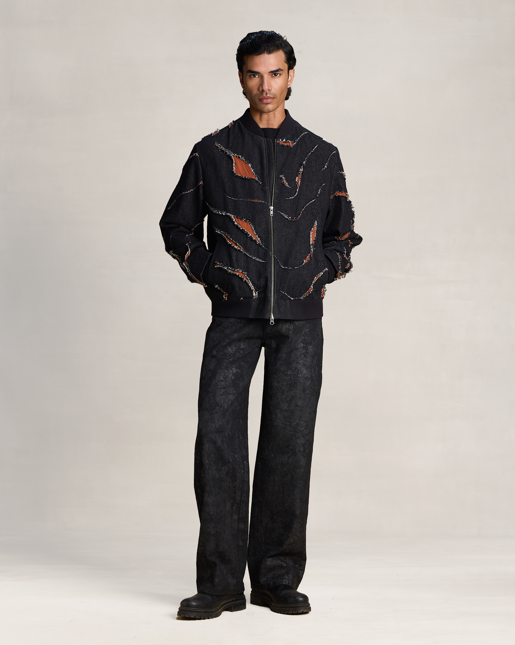 COUNTRYMADE Jackets MOLTEN FRAY JACKET veste denim bomber