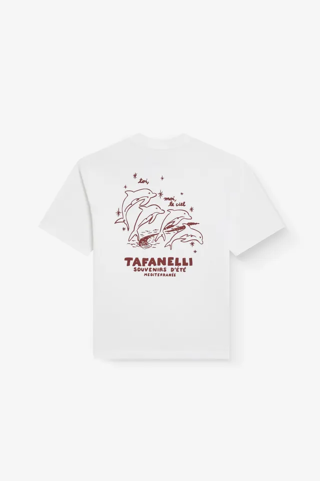 TAFANELLI T-Shirts Les Dauphins T-shirt par taille