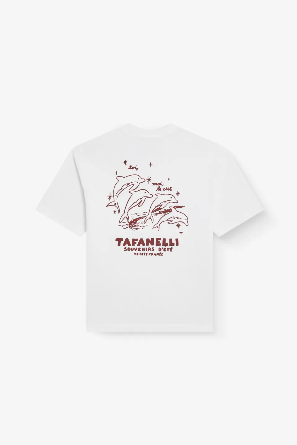 TAFANELLI T-Shirts Les Dauphins T-shirt par taille
