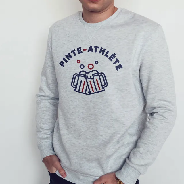 Juste Un T-shirt Sweats Imprimés Pinte athlète sweat homme humour