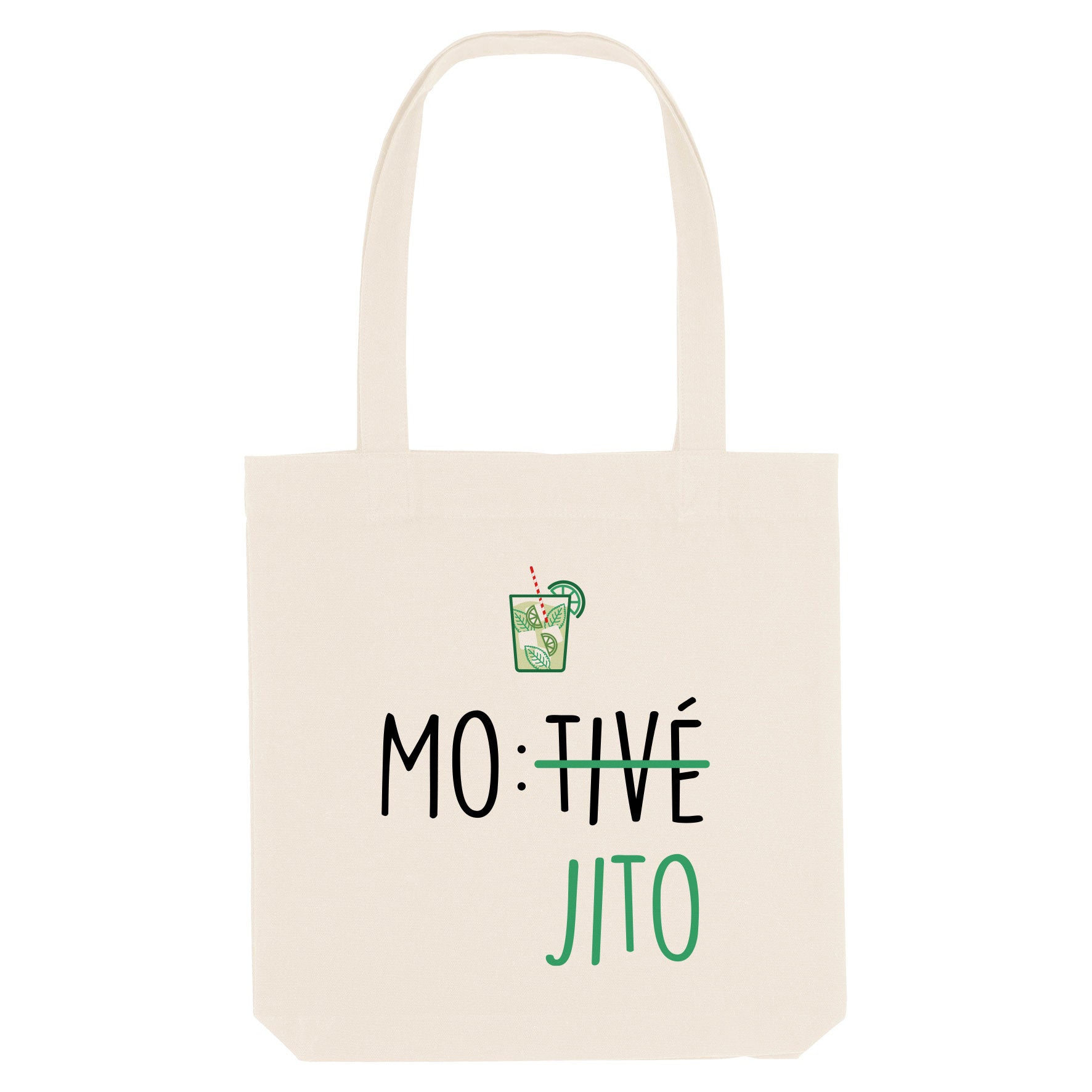 Juste Un T-shirt Tote Bags Motivé Mojito tote bag apéro