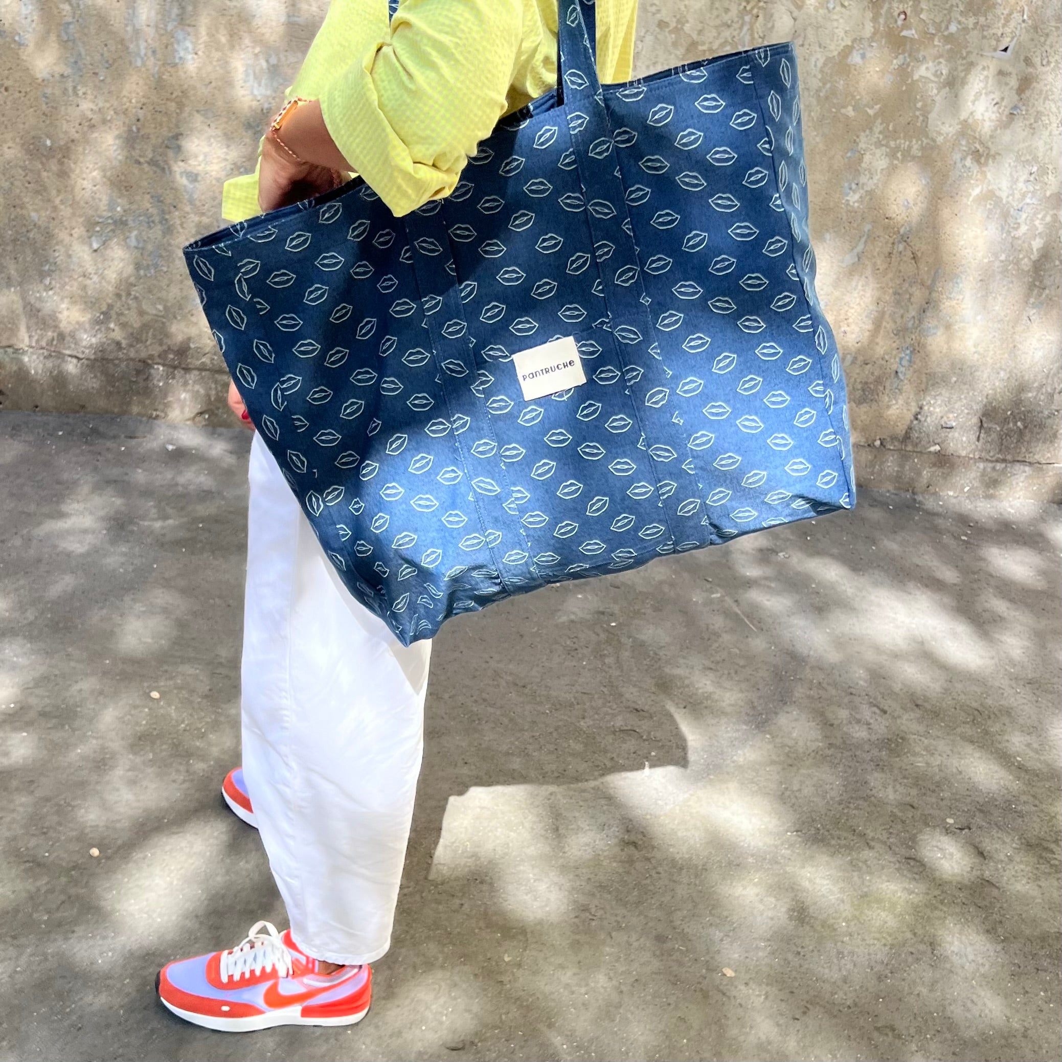 PANTRUCHE Sacs Cabas Otis bouche grand cabas coton doublé