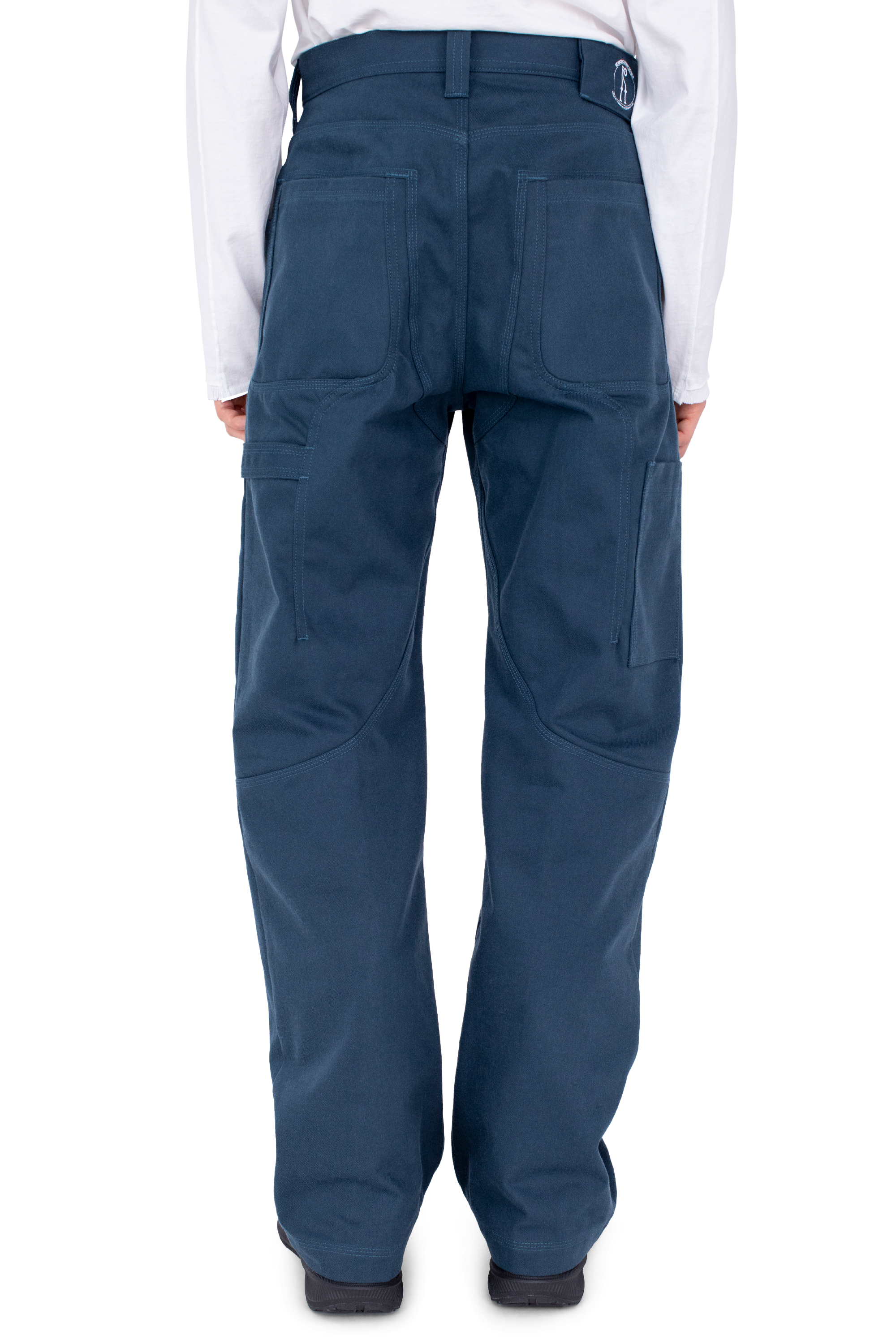 Kiko Kostadinov Bottoms KONKORD Jeans jean Steel Blue denim japonais