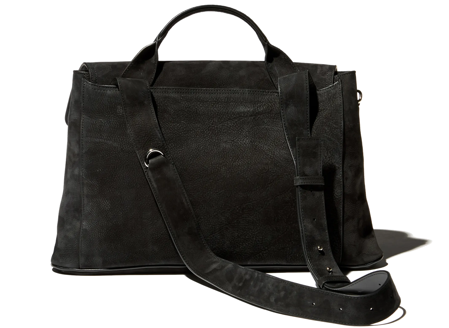 Kiko Kostadinov Bags MEZULARI Bag sac besace noir en nubuck de bovin