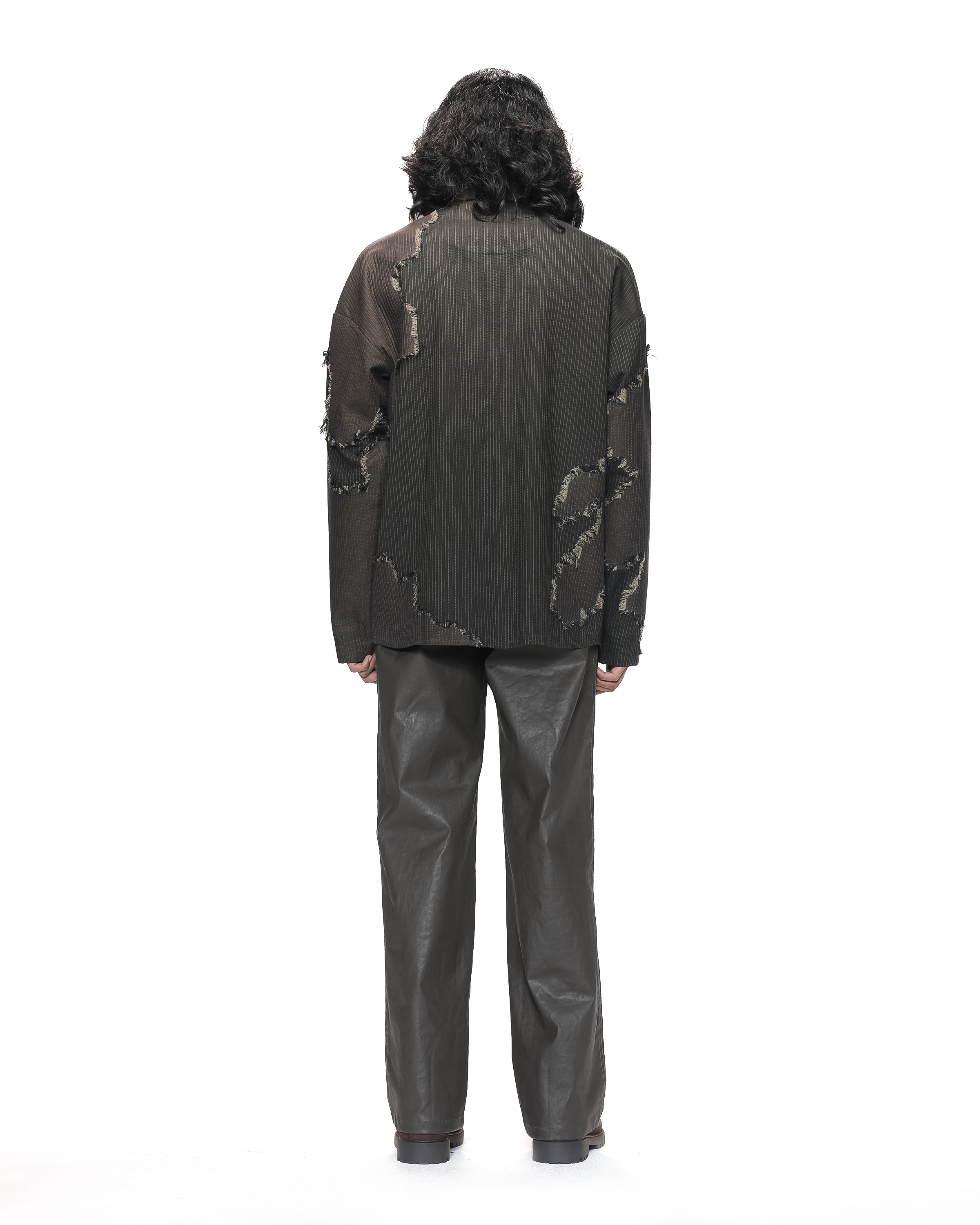 COUNTRYMADE Shirts Frayed Canvas Shirt surchemise denim coton