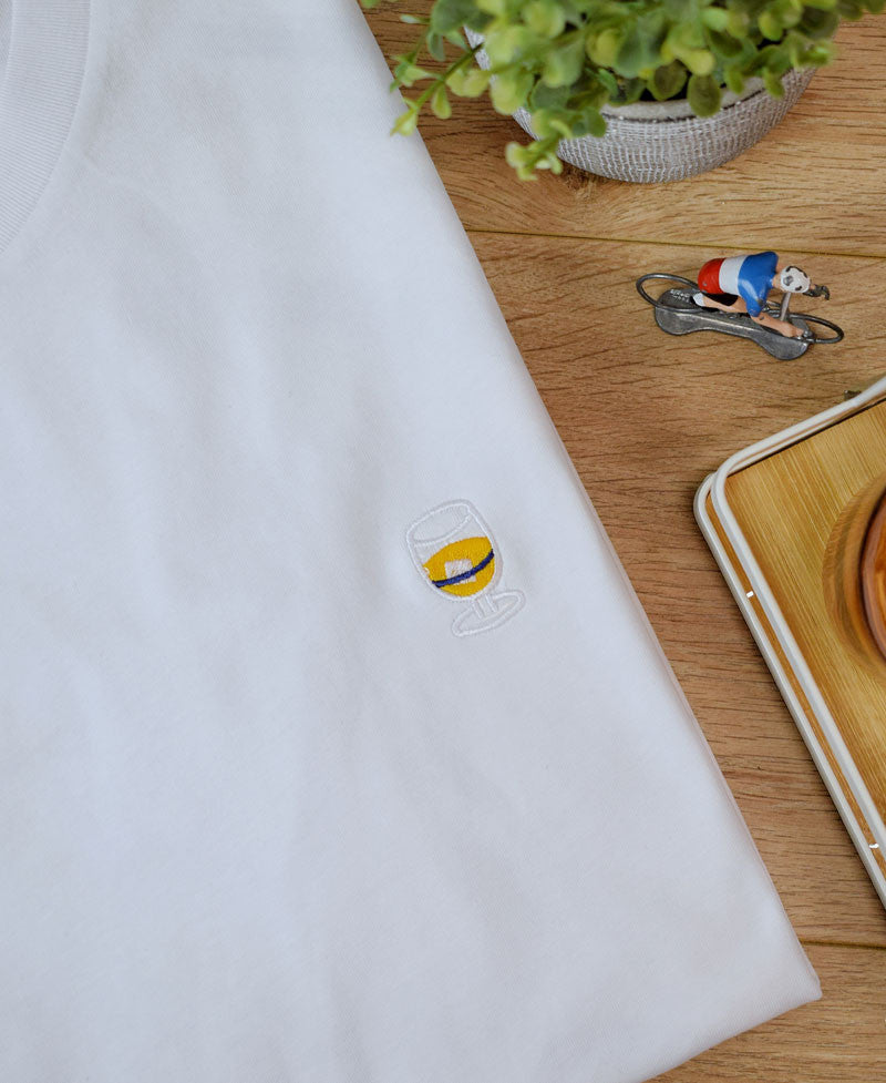 Juste Un T-shirt T-shirts Brodés T-shirt brodé Pastis XS à XXL