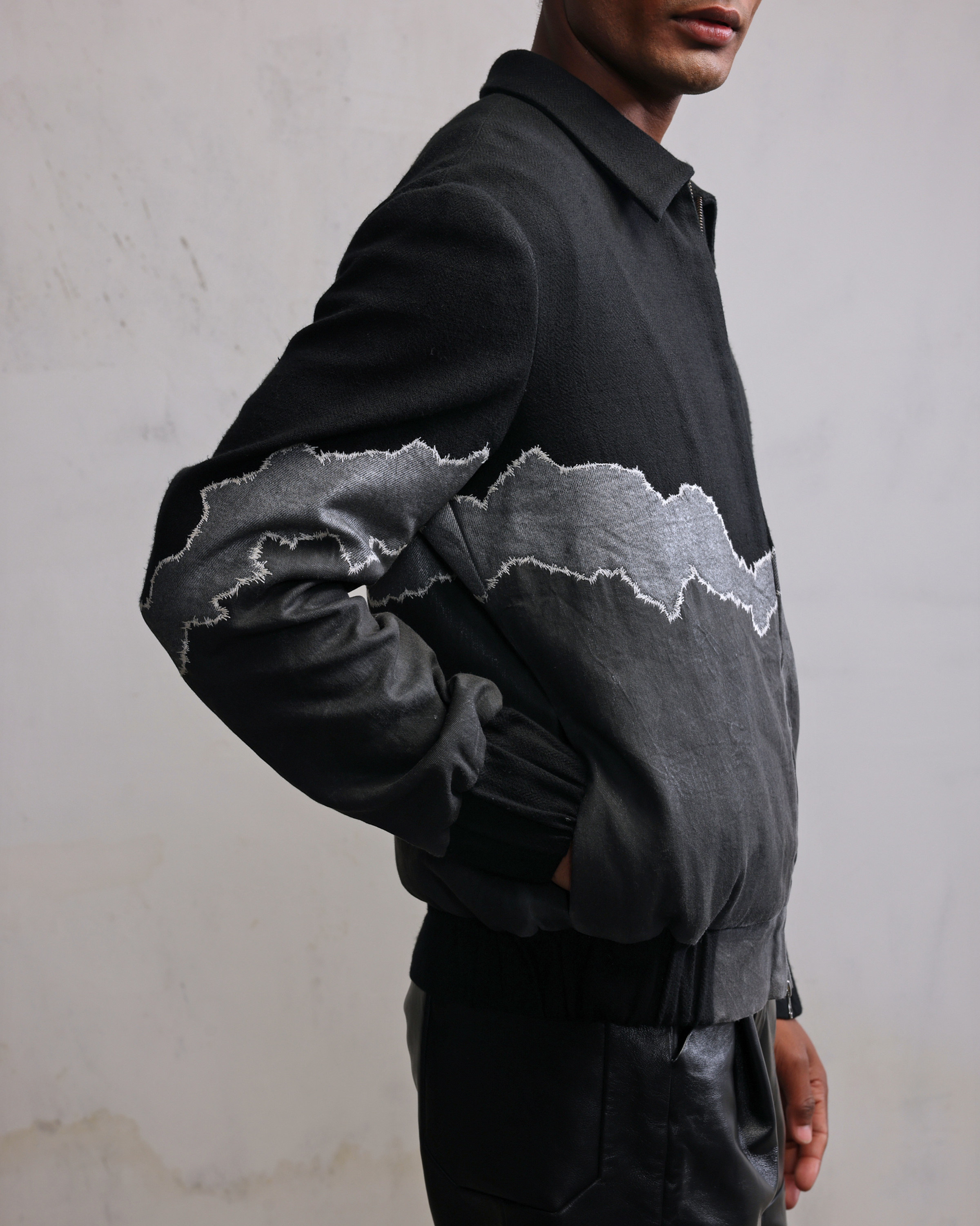 COUNTRYMADE Jackets Strata jacket veste en denim zippée à détails patch