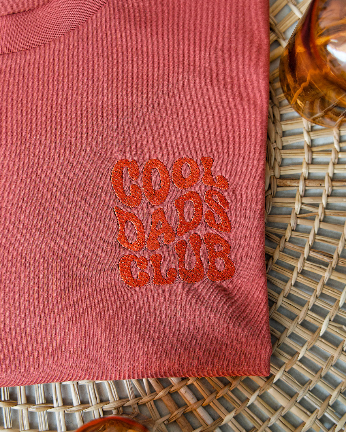Juste Un T-shirt T-shirts Brodés Cool Dads Club t-shirt homme coton bio