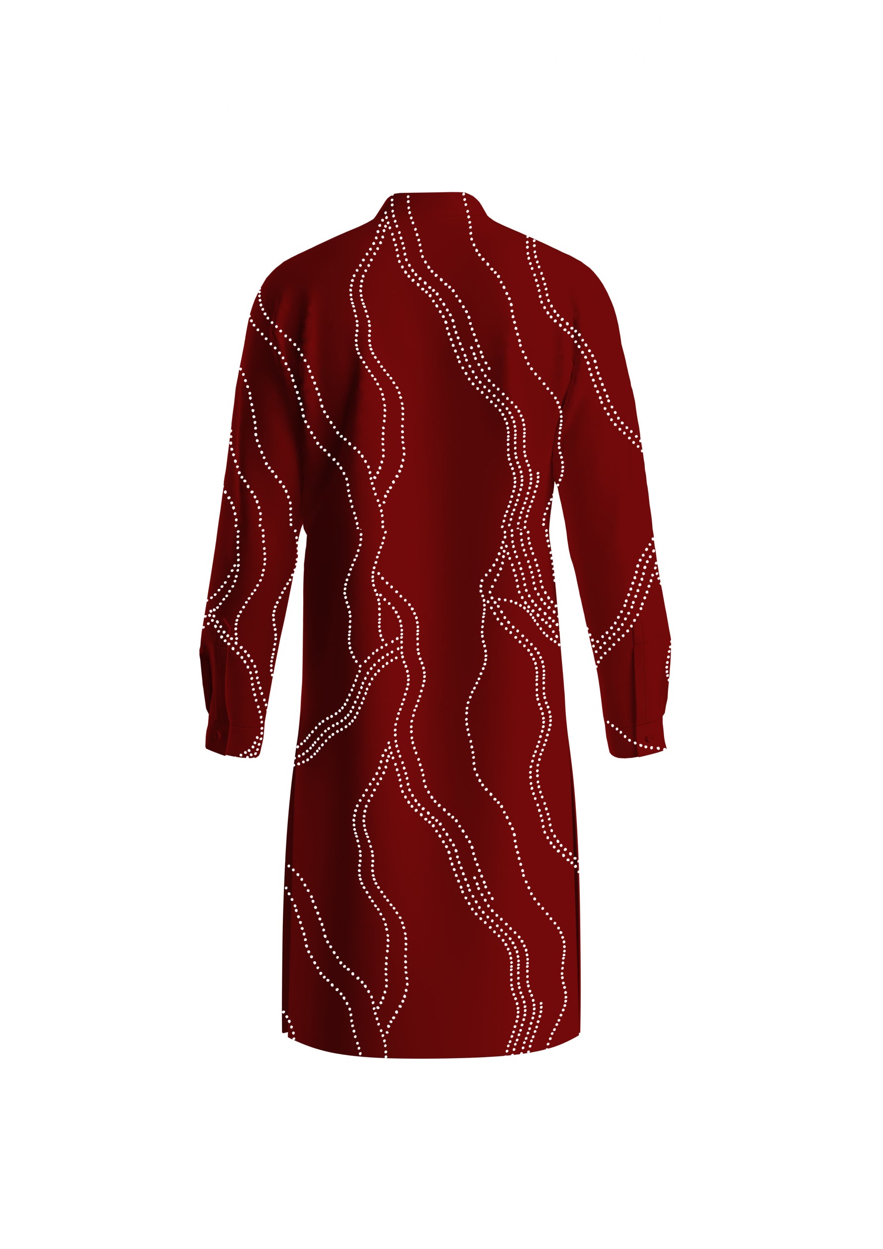 COUNTRYMADE Kurtas Constellation - EARTH RED ( Limited edition ) kurta rouge soie