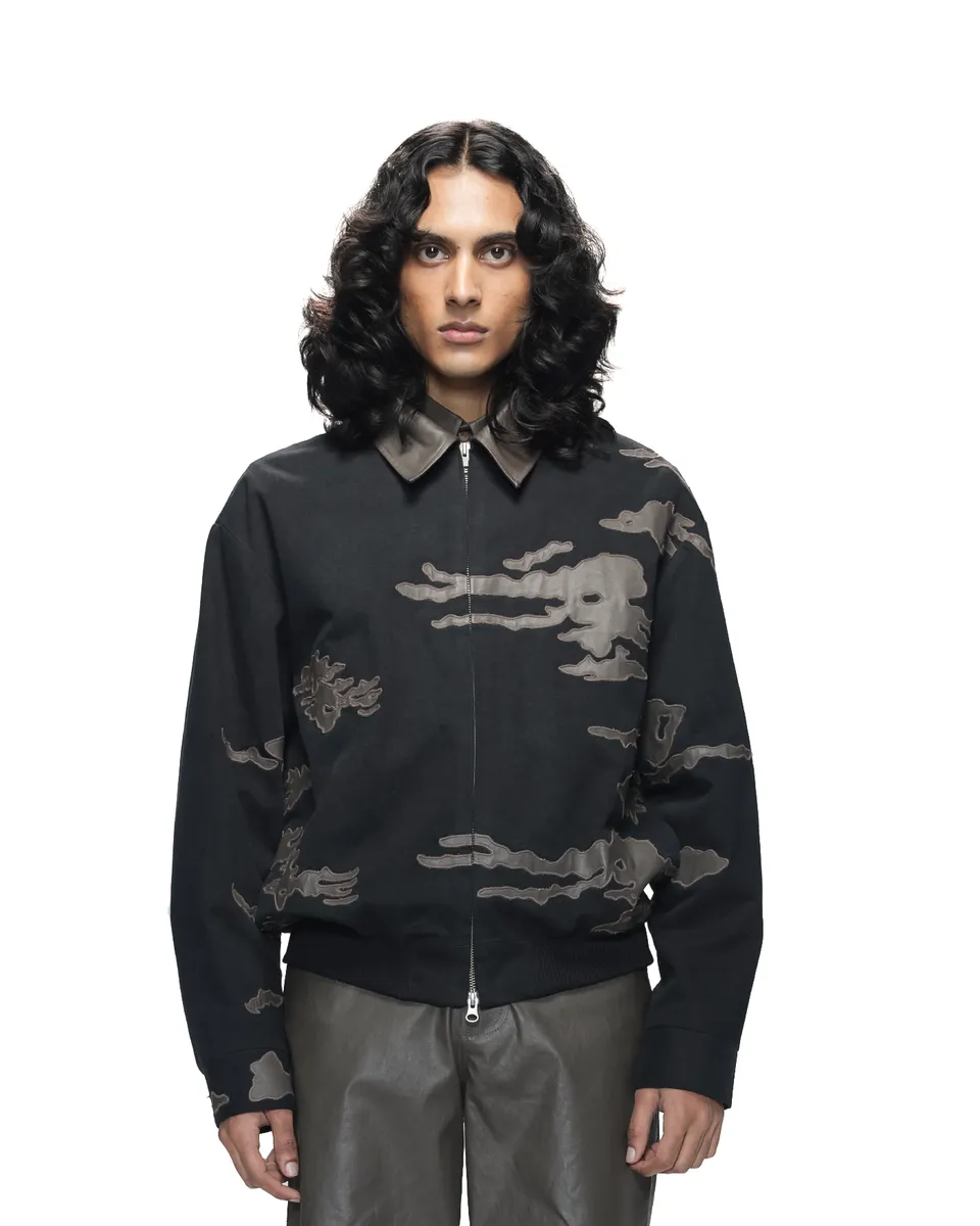 COUNTRYMADE Jackets Inferno Camo Bomber bomber camouflage en denim coton