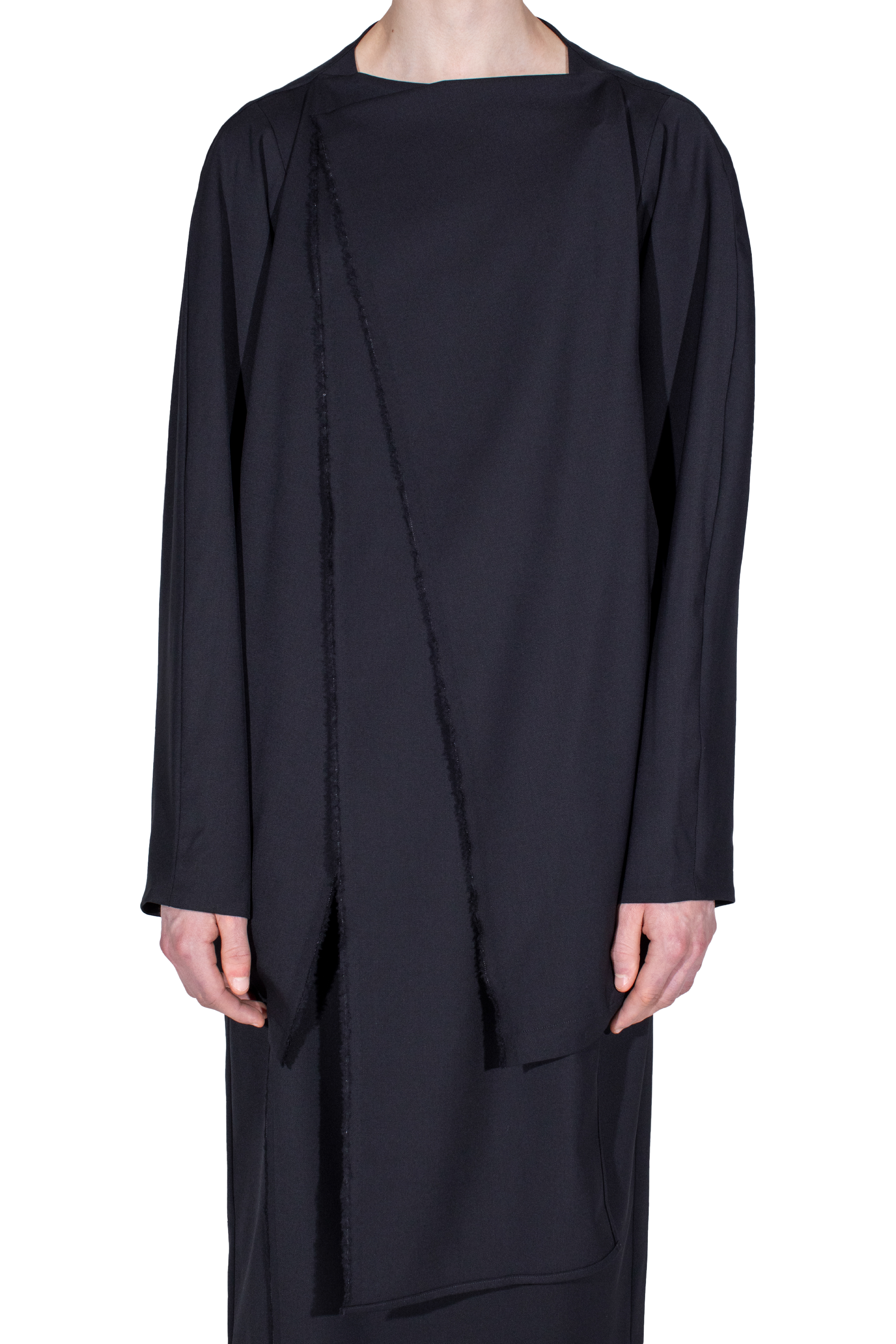 Kiko Kostadinov Outerwear CURSUS Blazer blazer Crow Black en laine légère