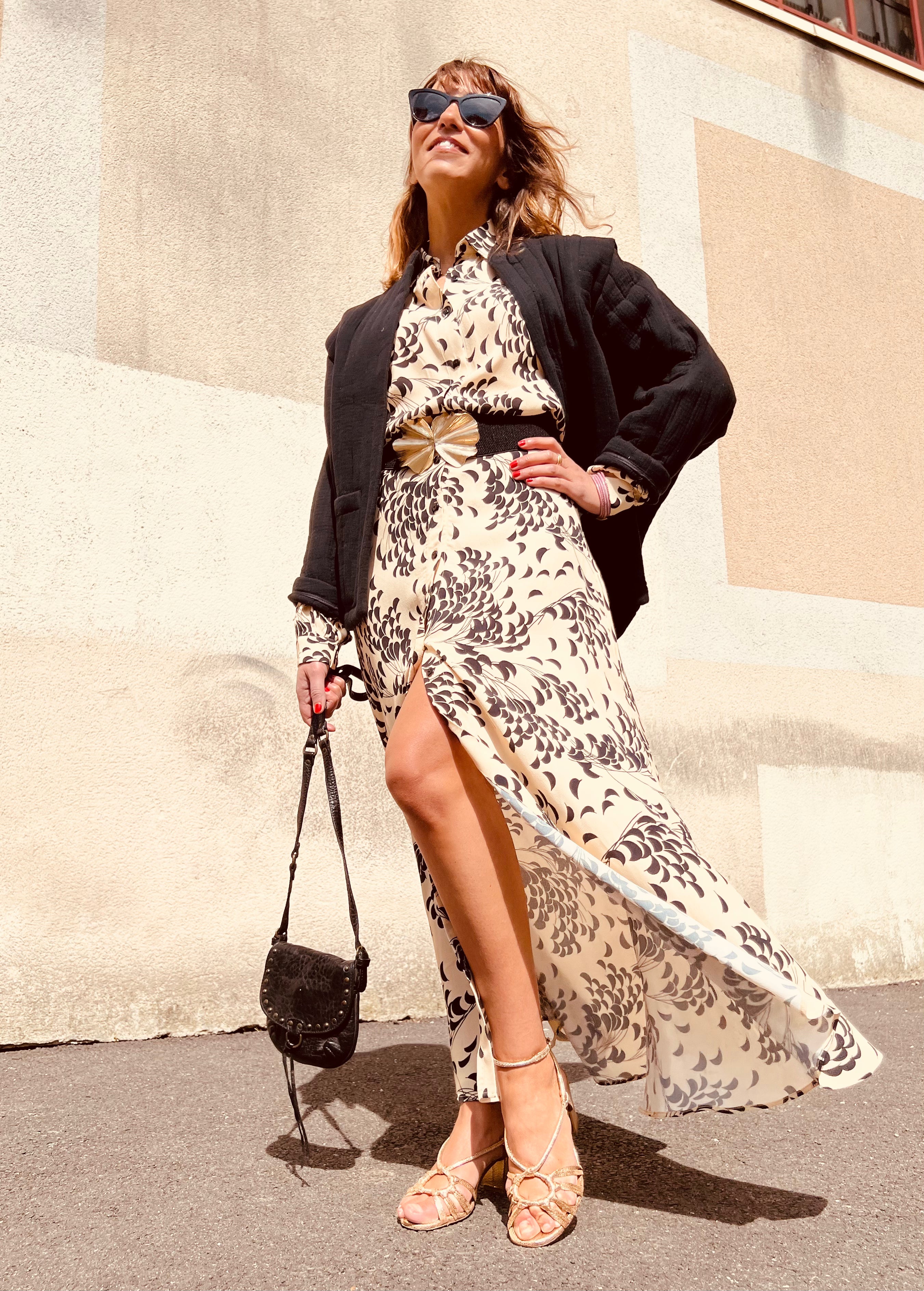 PANTRUCHE Vestes Veste ISADORA noir veste matelassée en coton