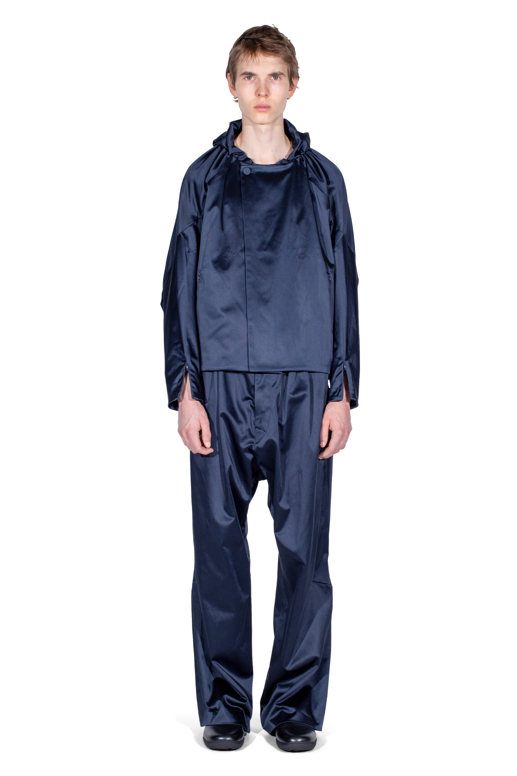Kiko Kostadinov Outerwear HELMOND Gathered Blouson blouson Dark Sapphire court