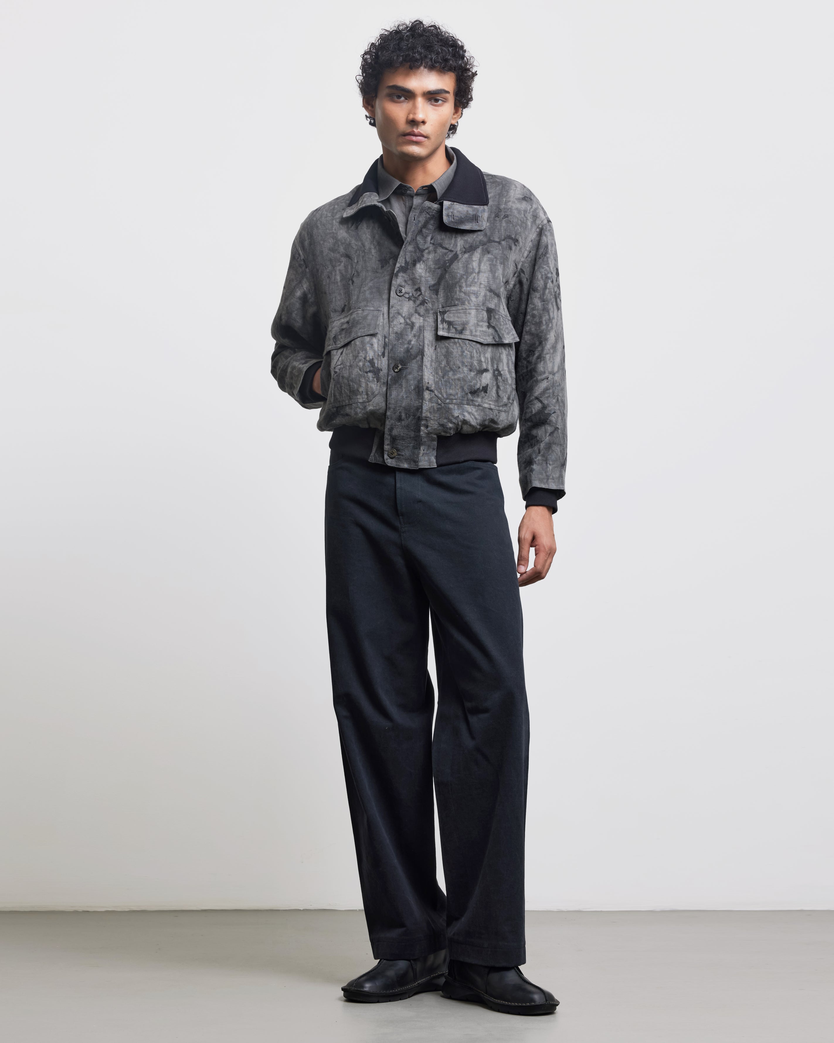 COUNTRYMADE Jackets SUNFADED FLIGHT JACKET bomber lin 100 % délavé