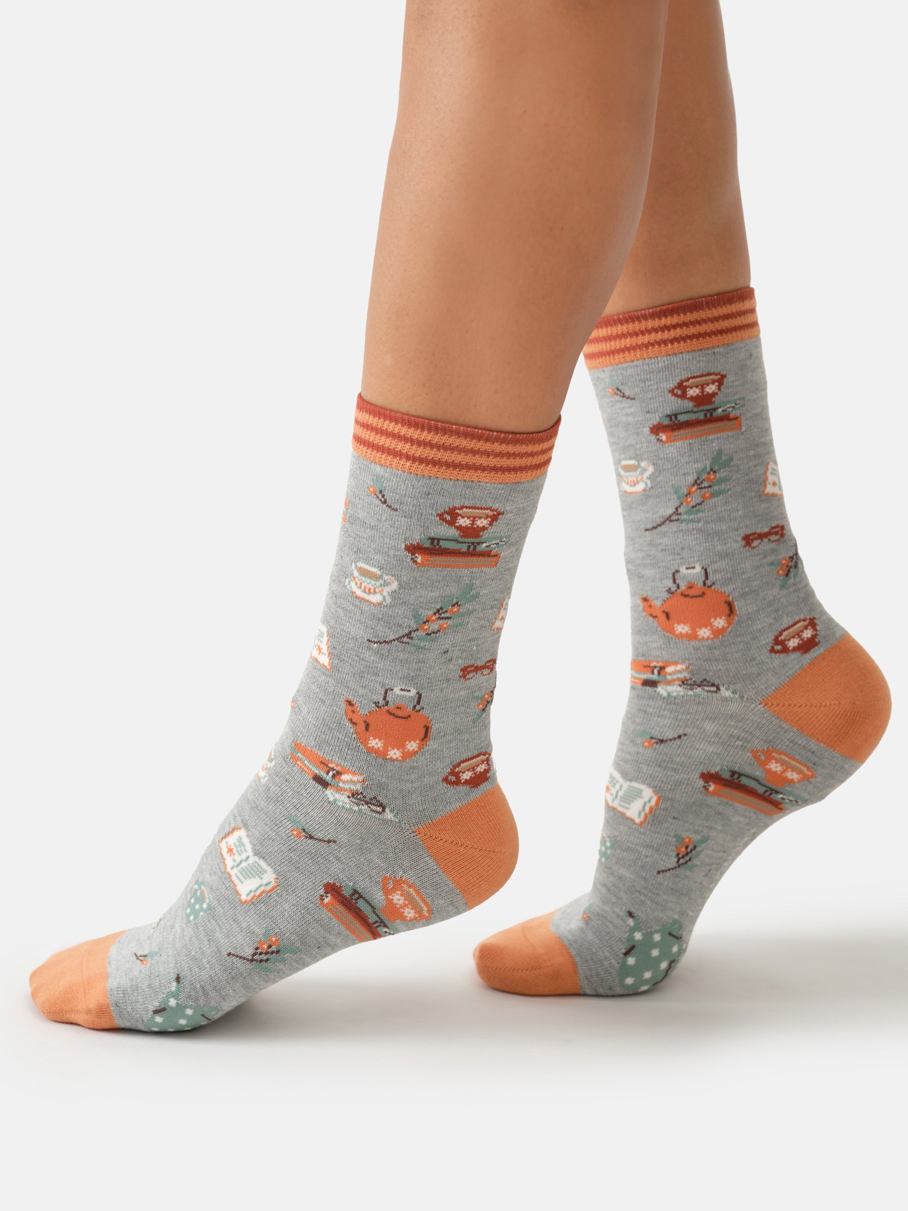 Thought Chaussettes femme Chaussettes tea time chaussettes coton bio 36-40