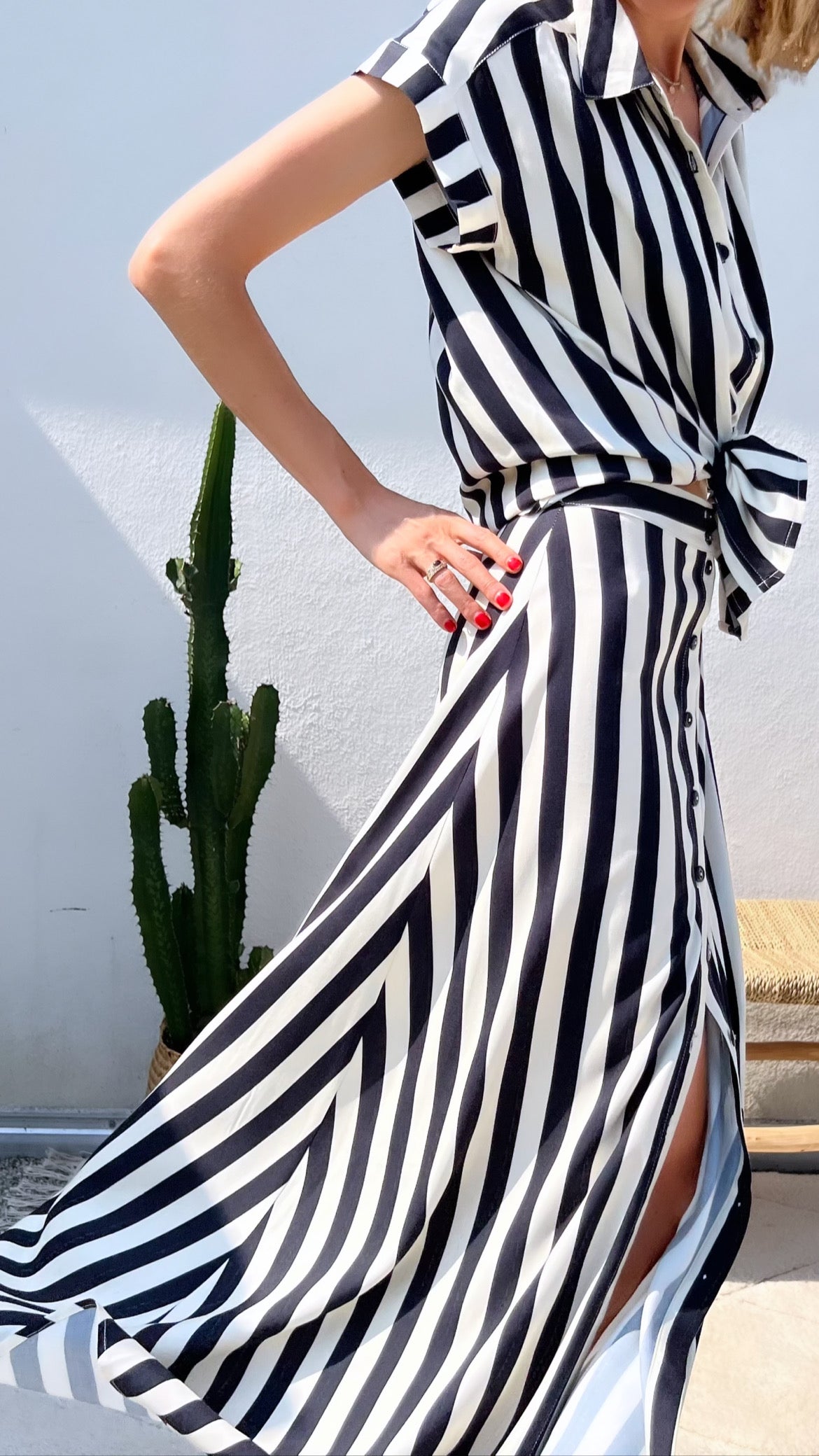 PANTRUCHE Jupes Jupe JAVANAISE circus longue rayée en viscose