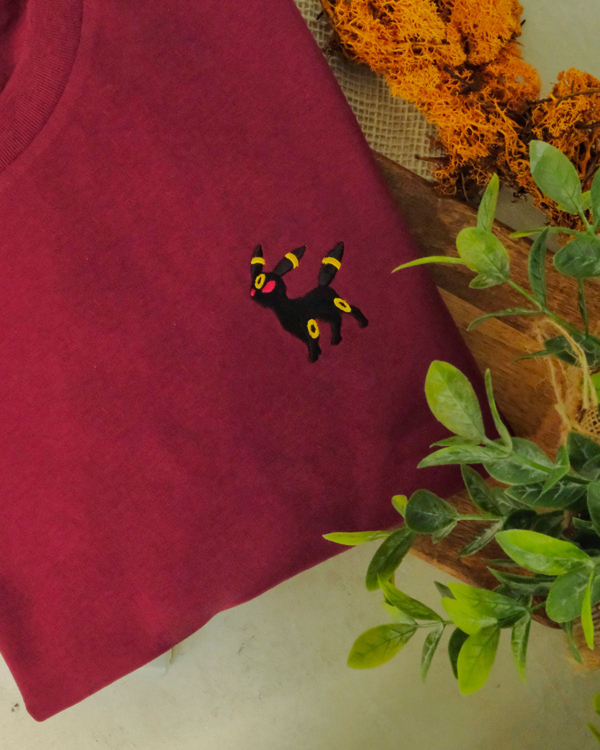 Juste Un T-shirt T-shirts Brodés Noctali t-shirt brodé coton bio