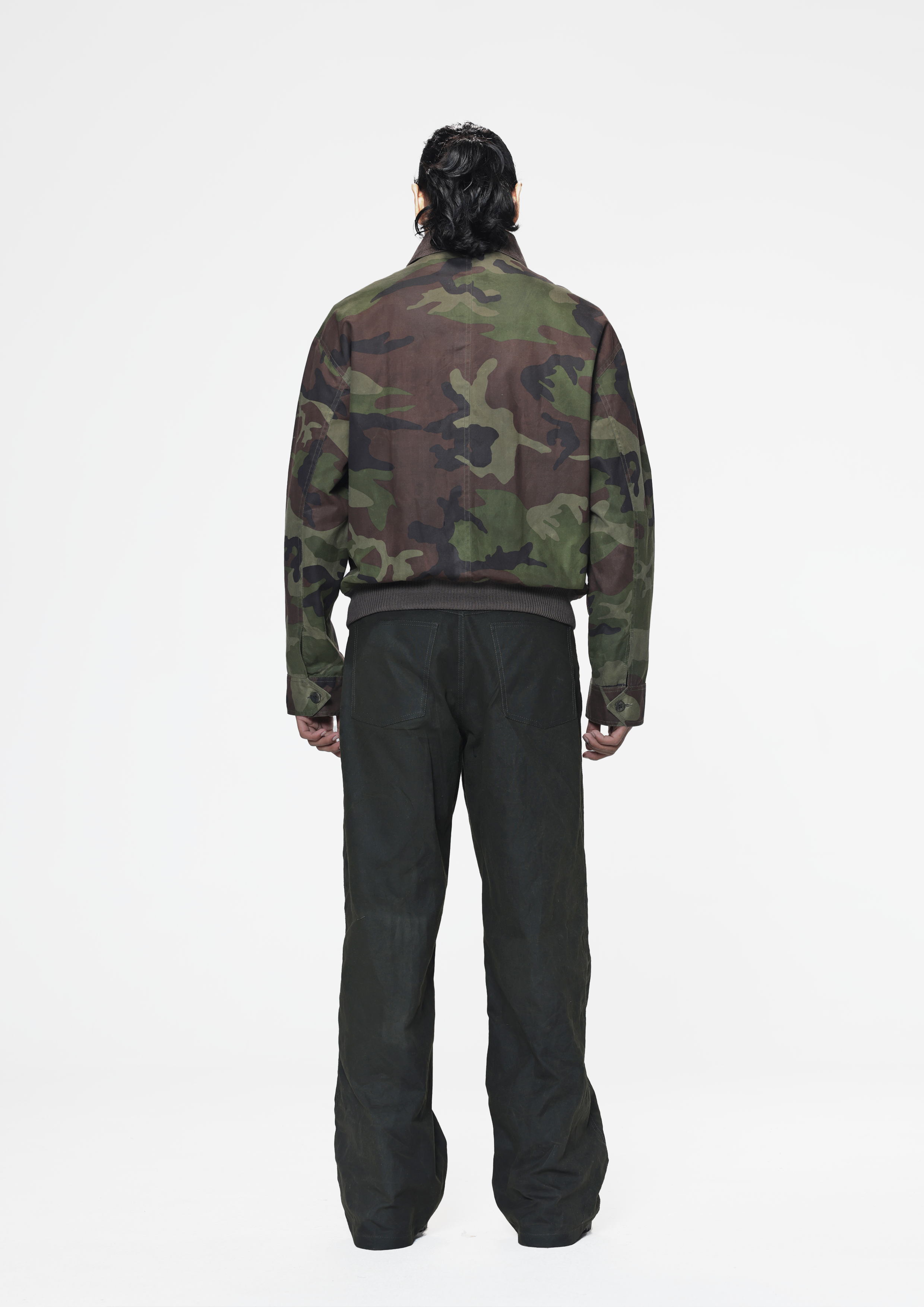 COUNTRYMADE Jackets Woodland Camouflage Flight Jacket veste camouflage