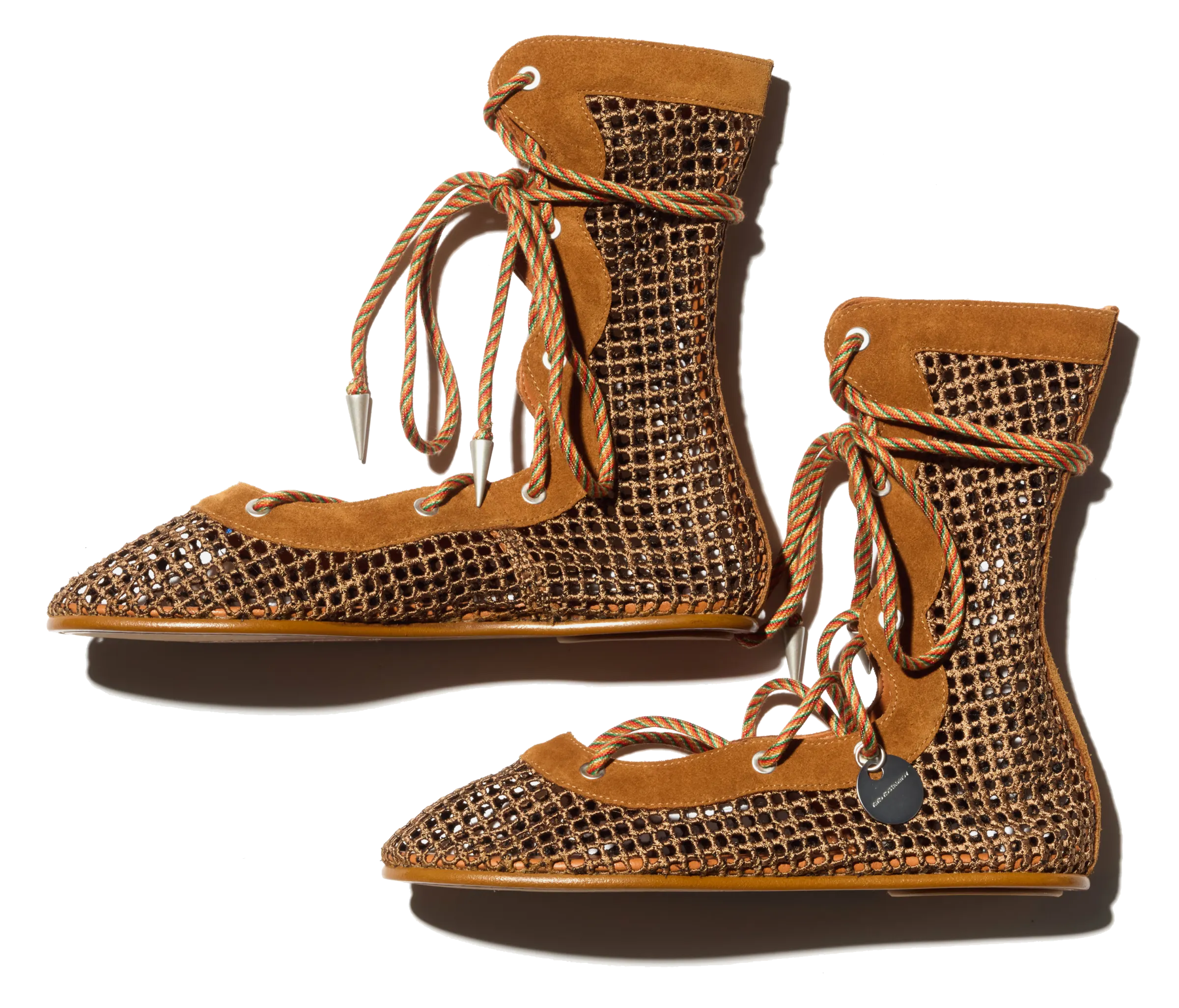 Kiko Kostadinov Shoes RETICELLA Lace-Up Boots bottes Caramel à lacets