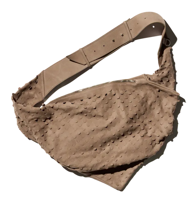 Kiko Kostadinov Bags FIORE Twisted Bag sac Fossil OS cuir