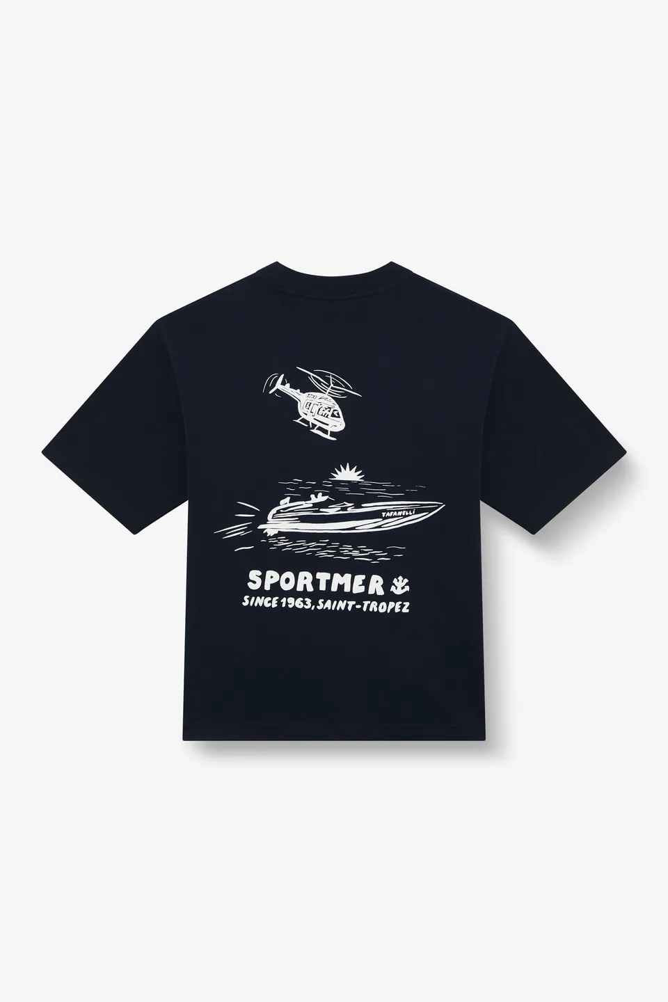 TAFANELLI T-Shirts Le Sportmer t-shirt navy édition limitée