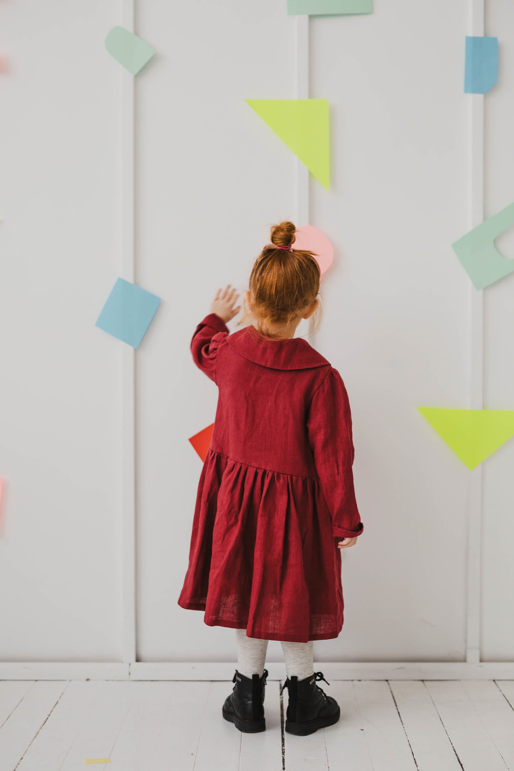 Laumė linen Kids Clothing Gužė robe fille en lin