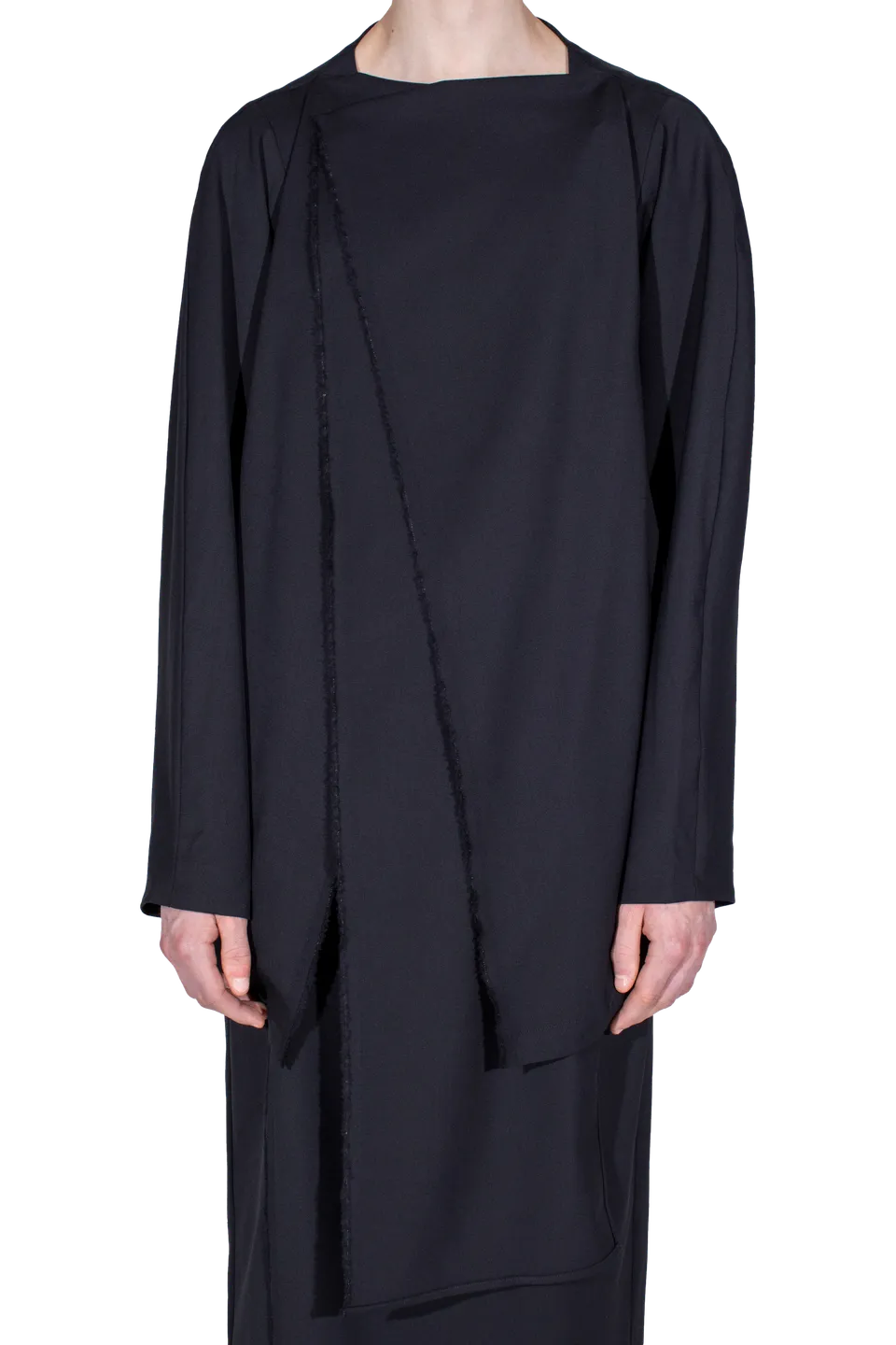 Kiko Kostadinov Outerwear CURSUS Blazer blazer Crow Black en laine légère
