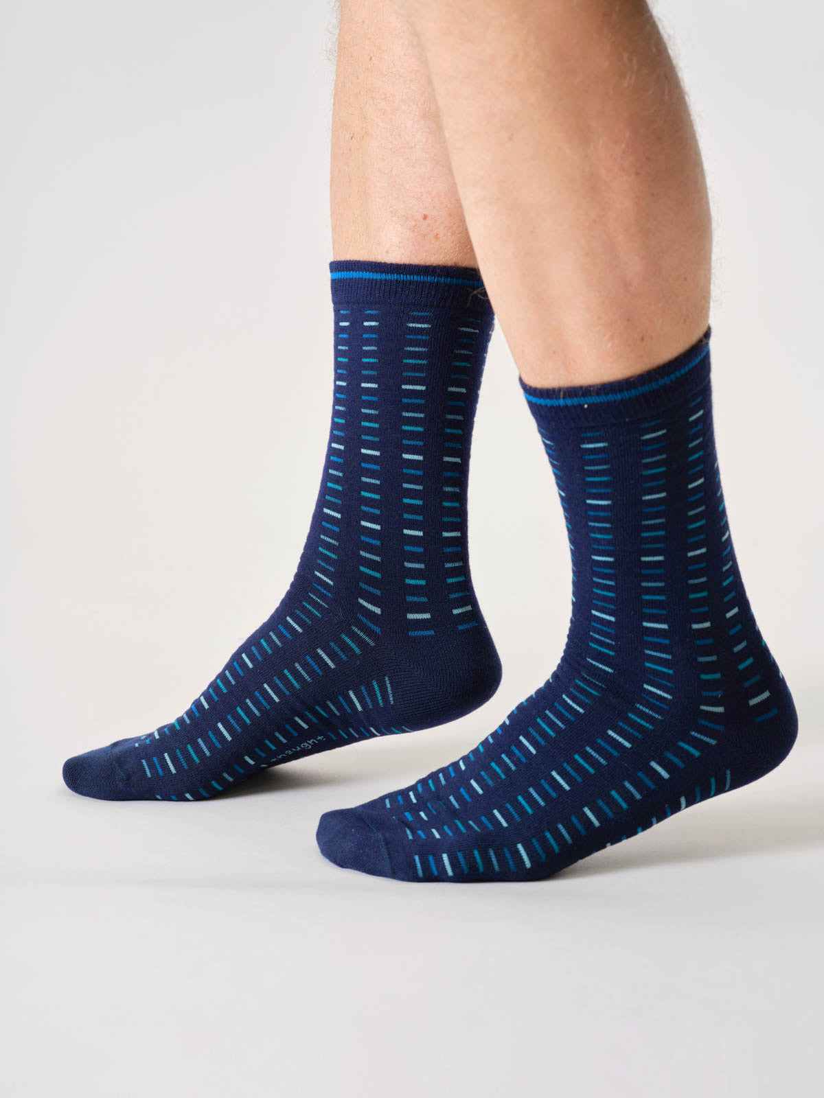 Sourire Multicolore Chaussettes homme coffret 4 paires pois rayures coton bio