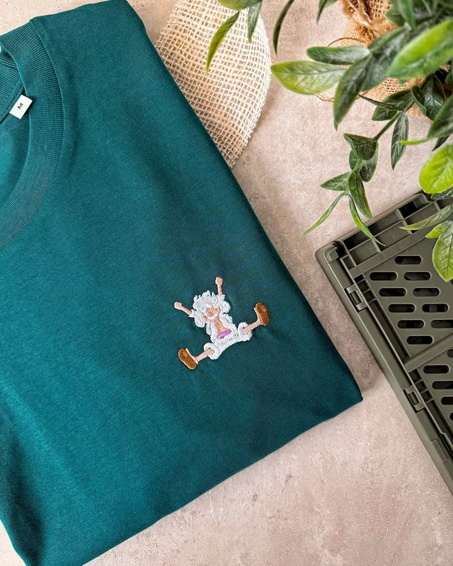 Juste Un T-shirt T-shirts Brodés Joy t-shirt brodé coton bio