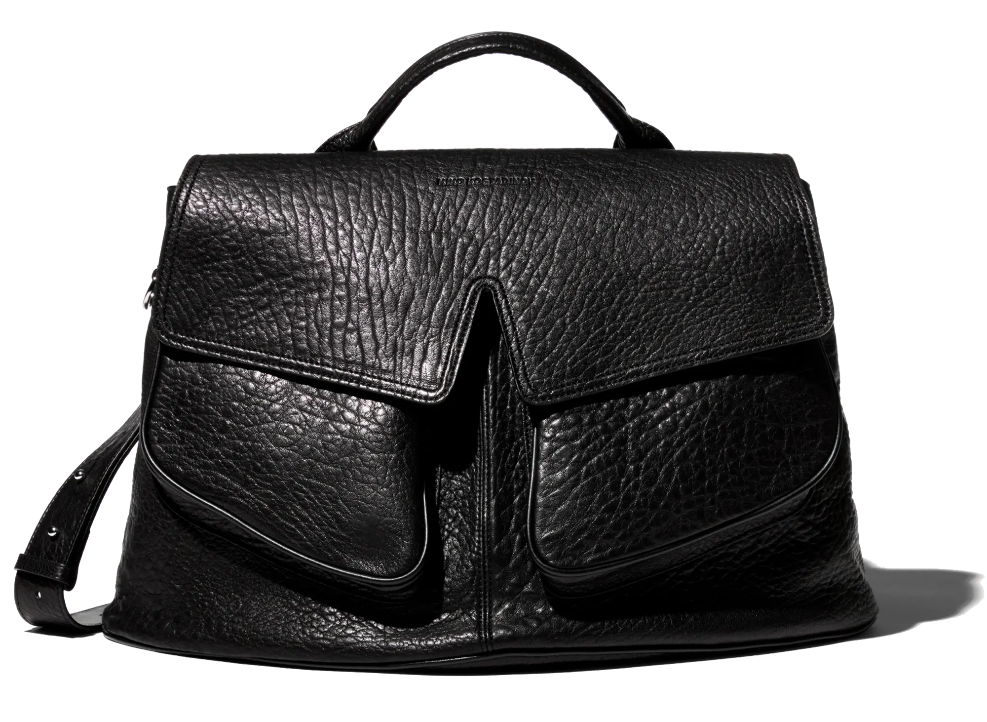 Kiko Kostadinov Bags MEZULARI Bag sac besace noir cuir