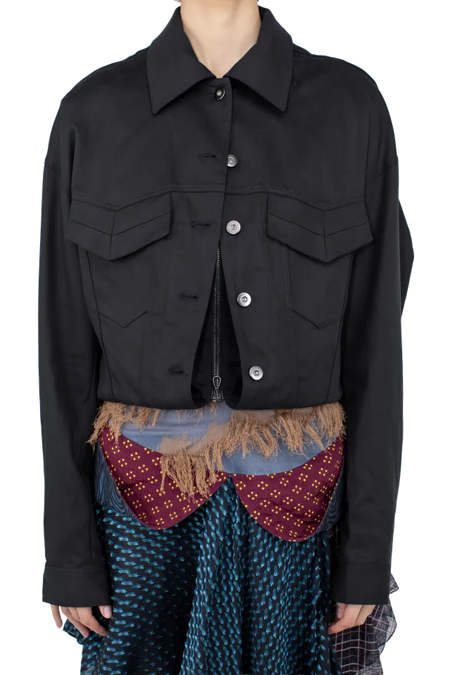 Kiko Kostadinov Outerwear CENTENNIAL Jacket veste anthracite Tencel
