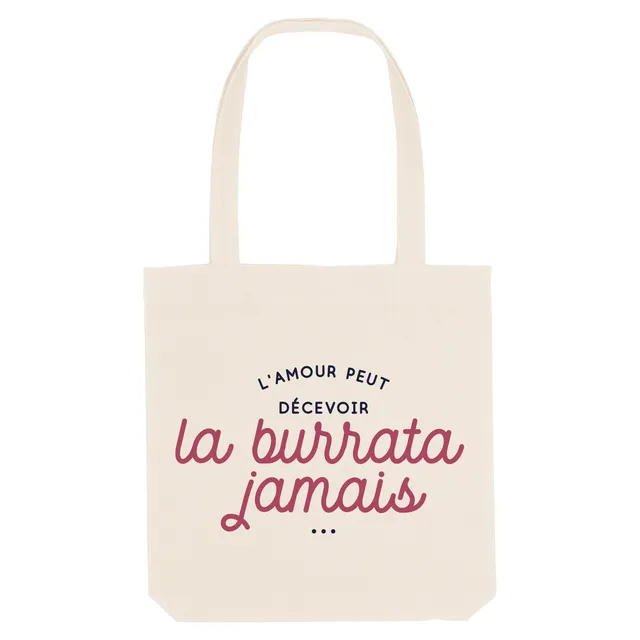 Juste Un T-shirt Tote Bags Tote bag La burrata