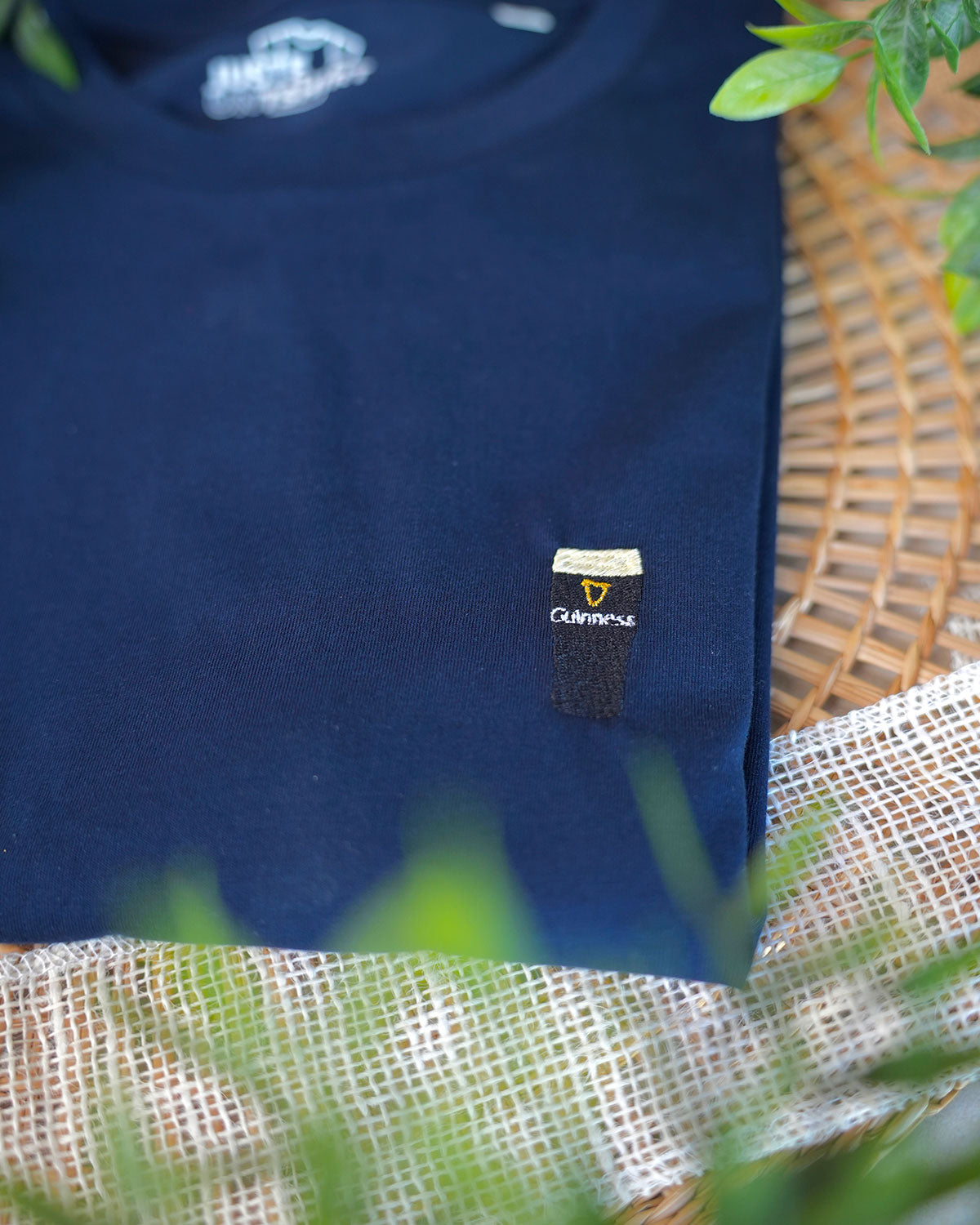 Juste Un T-shirt T-shirts Brodés Guinness t-shirt brodé