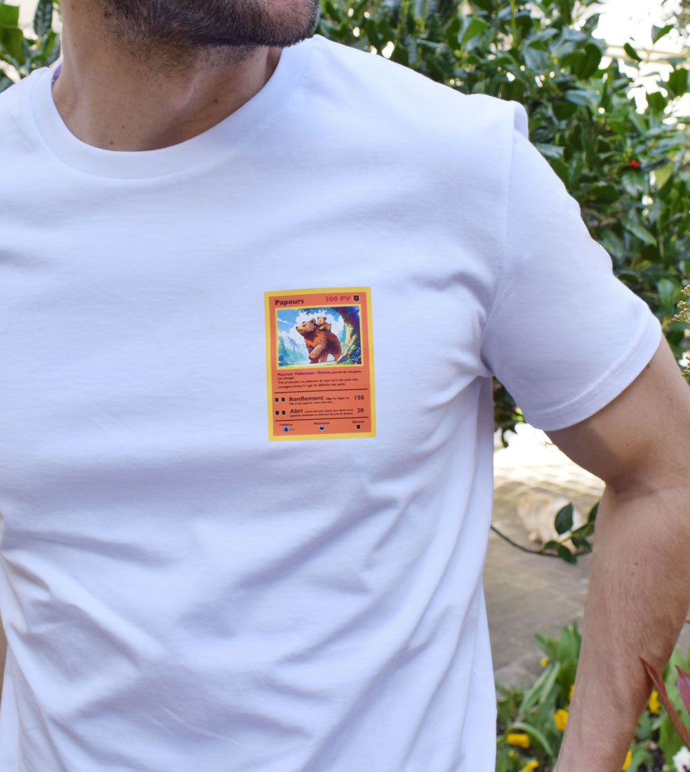 Juste Un T-shirt T-shirts Imprimés Pokemon Papa t-shirt homme