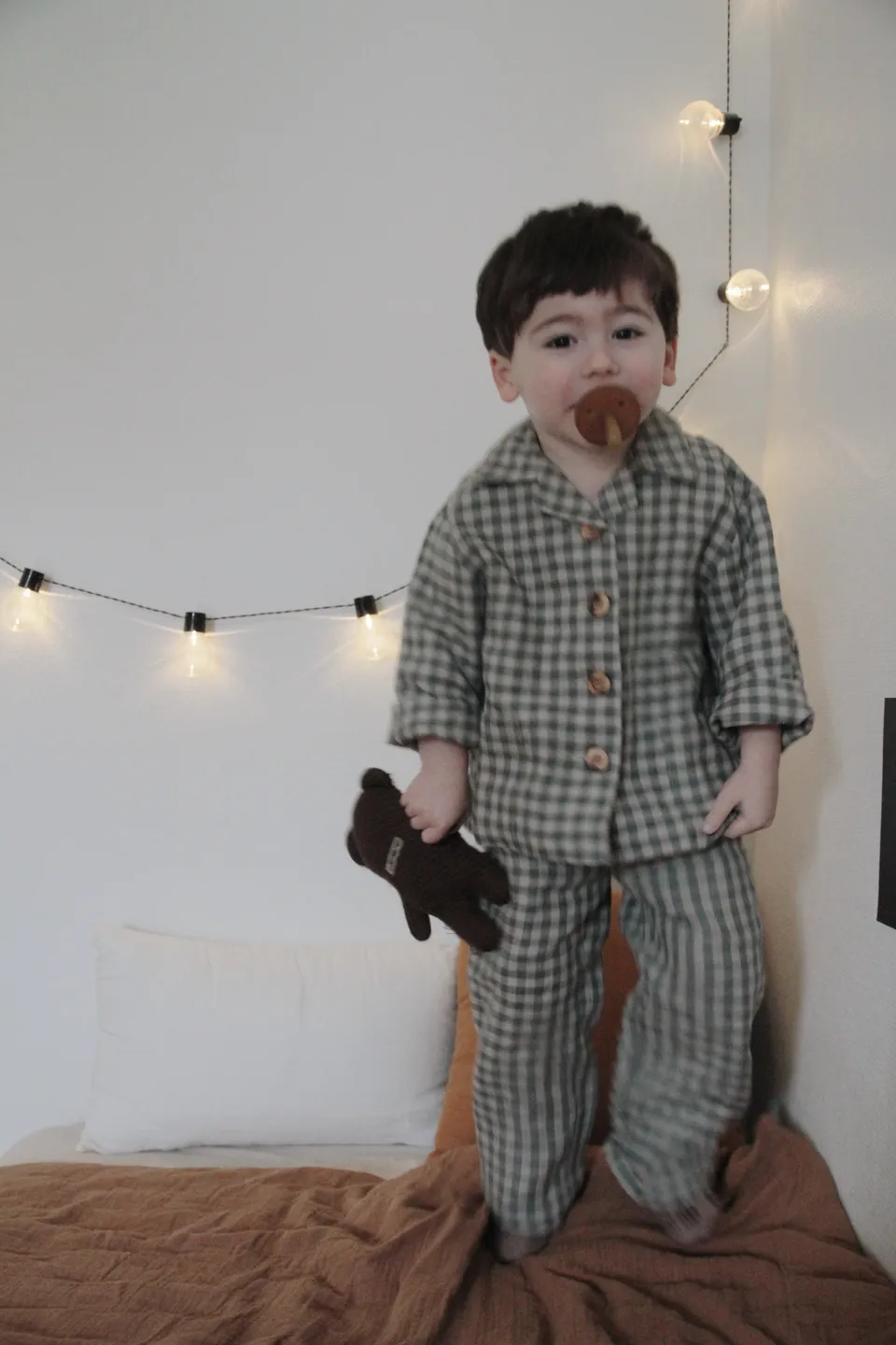 Laumė linen Kids Clothing Žemeliukas pyjama enfant lin naturel